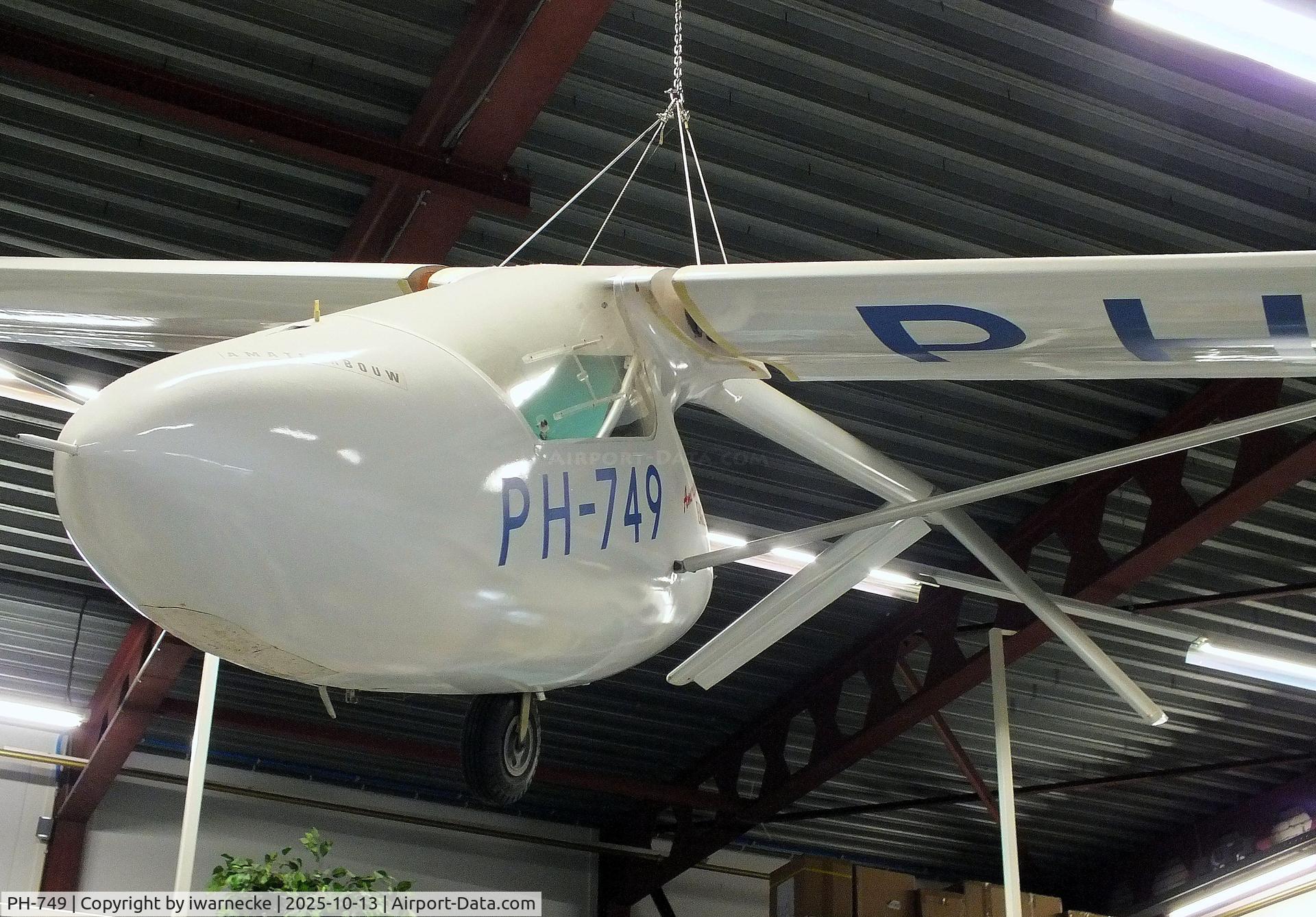 Aircraft PH-749, AmEagle American Eaglet, c/n not found_PH-, AmEagle American Eaglet preserved at the Luchtvaart Hobby Shop, Aalsmeerderbrug, photo by iwarnecke