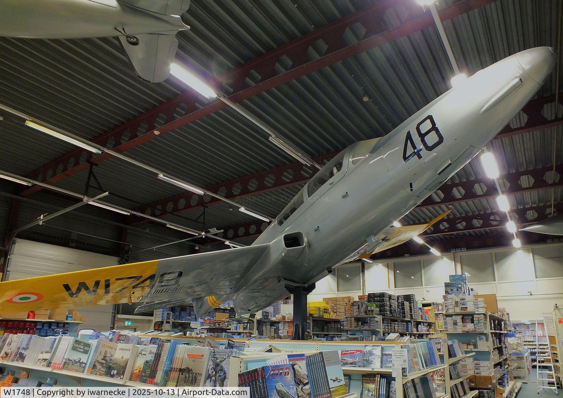 Aircraft W1748, PZL-Mielec TS-11 Iskra, c/n 3H-1423, PZL-Mielec TS-11 Iskra preserved at the Luchtvaart Hobby Shop, Aalsmeerderbrug, photo by iwarnecke