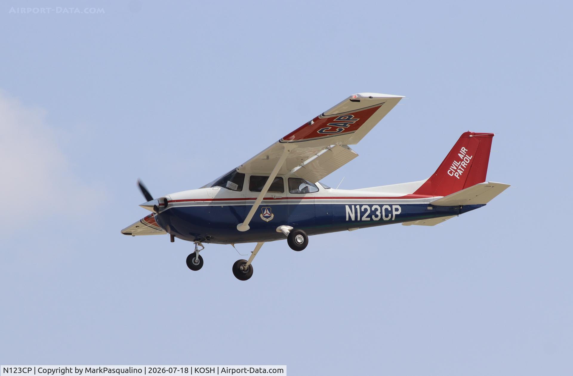 Aircraft N123CP, 2026 Cessna 172S, c/n 72S13483, Cessna 172S, at KOSH, photo by MarkPasqualino