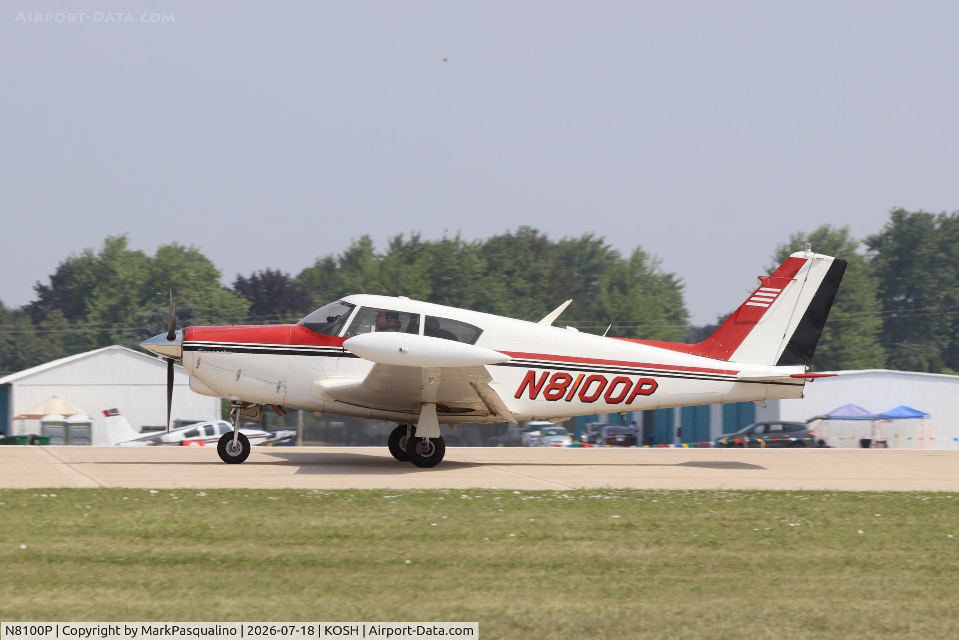 Aircraft N8100P, 1963 Piper PA-24-250 Comanche, c/n 24-3349, Piper PA-24-250, at KOSH, photo by MarkPasqualino
