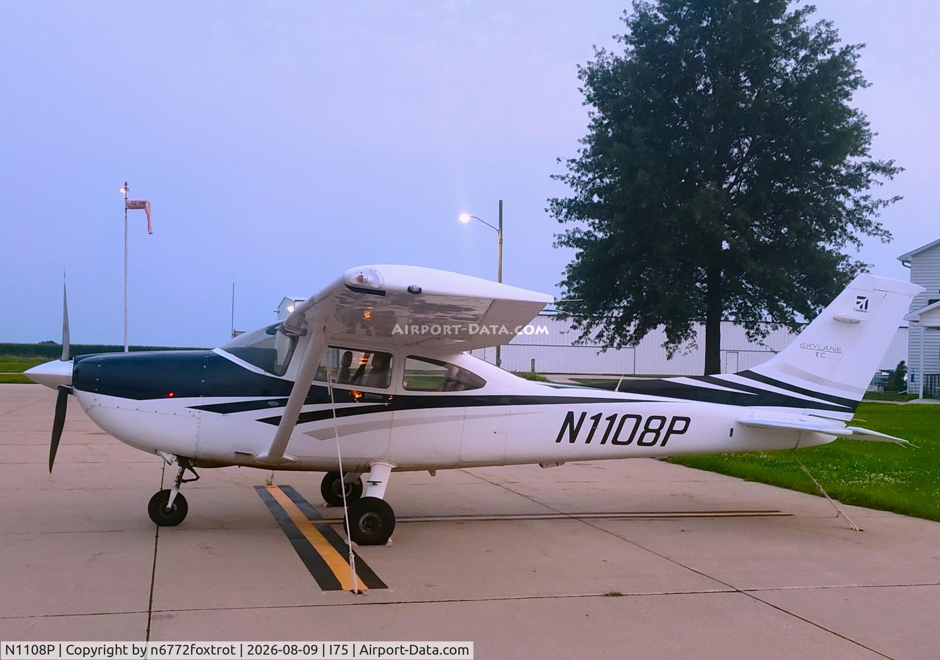 Aircraft N1108P, 2006 Cessna T182T Turbo Skylane, c/n T18208639, Spending the night, at I75, photo by n6772foxtrot