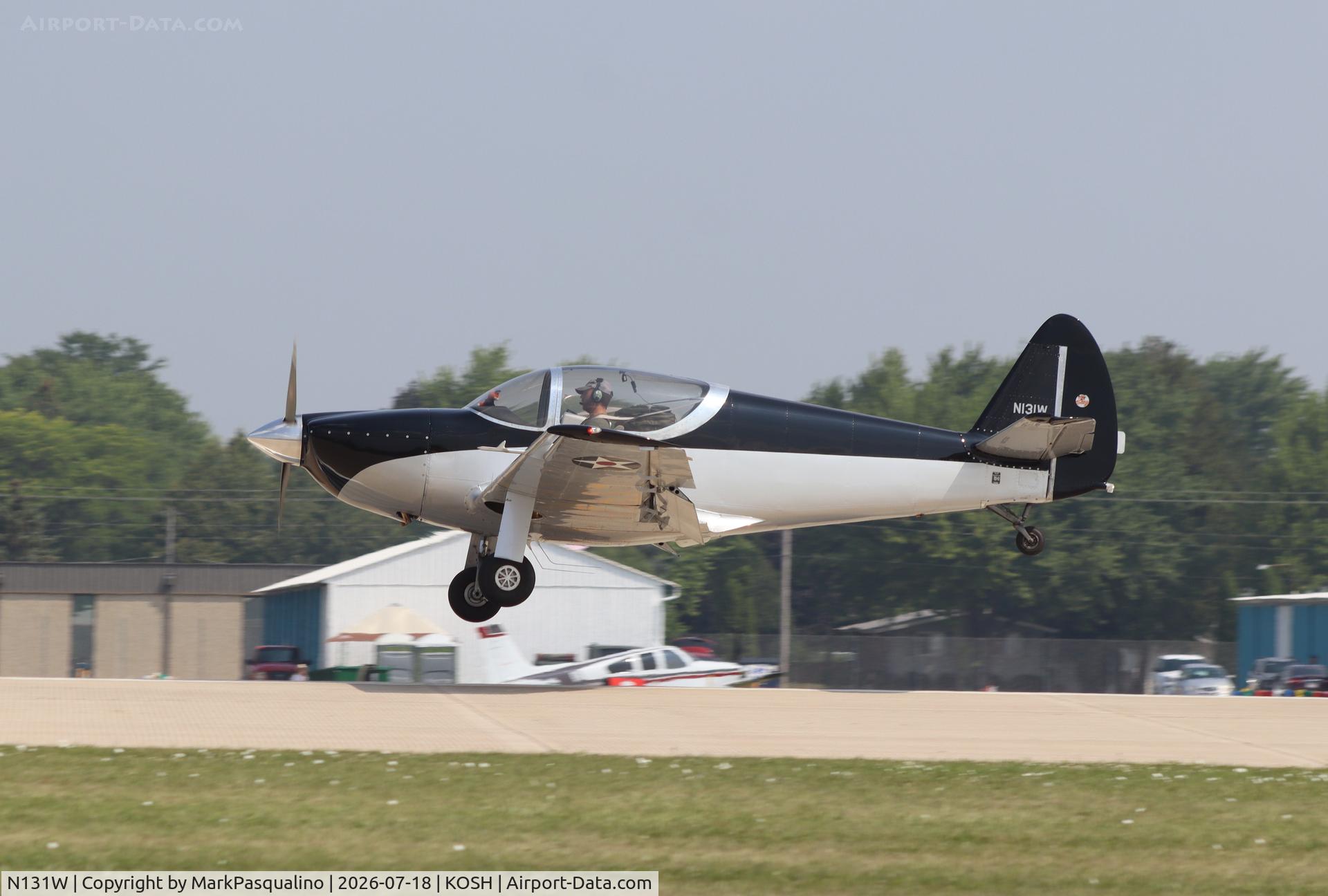 Aircraft N131W, 1946 Globe GC-1A Swift, c/n 359, Swift GC-1A, at KOSH, photo by MarkPasqualino