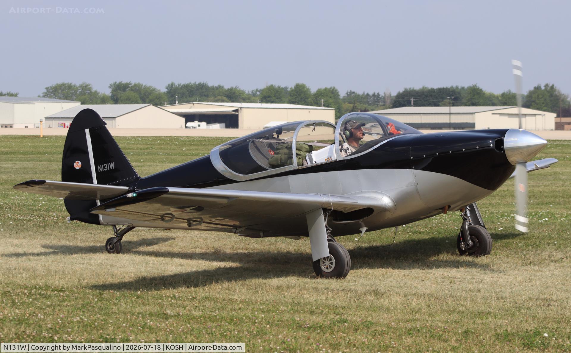 Aircraft N131W, 1946 Globe GC-1A Swift, c/n 359, Swift GC-1A, at KOSH, photo by MarkPasqualino