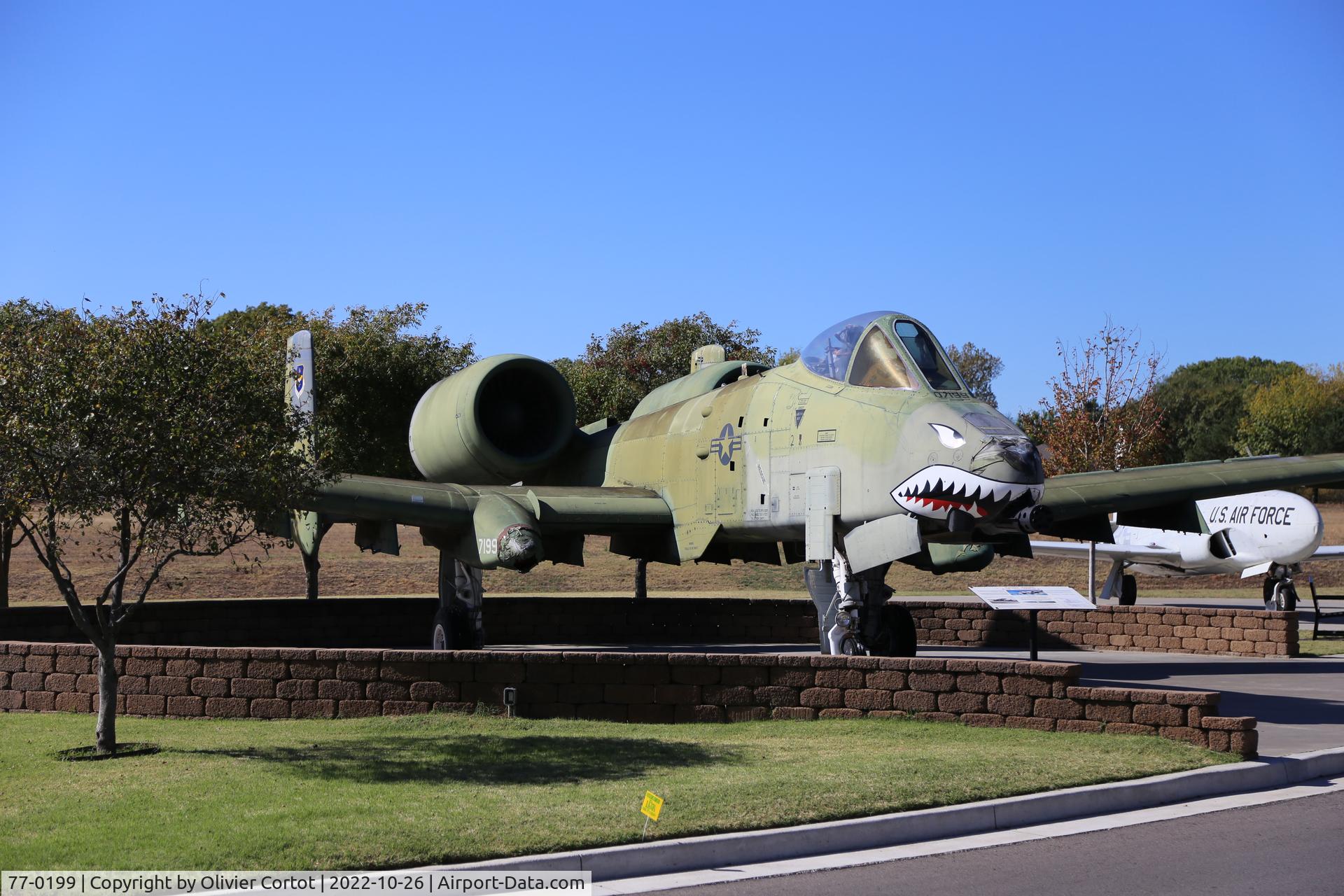 Aircraft 77-0199, 1977 Fairchild Republic A-10A Thunderbolt II, c/n A10-0124, 2022, photo by Olivier Cortot