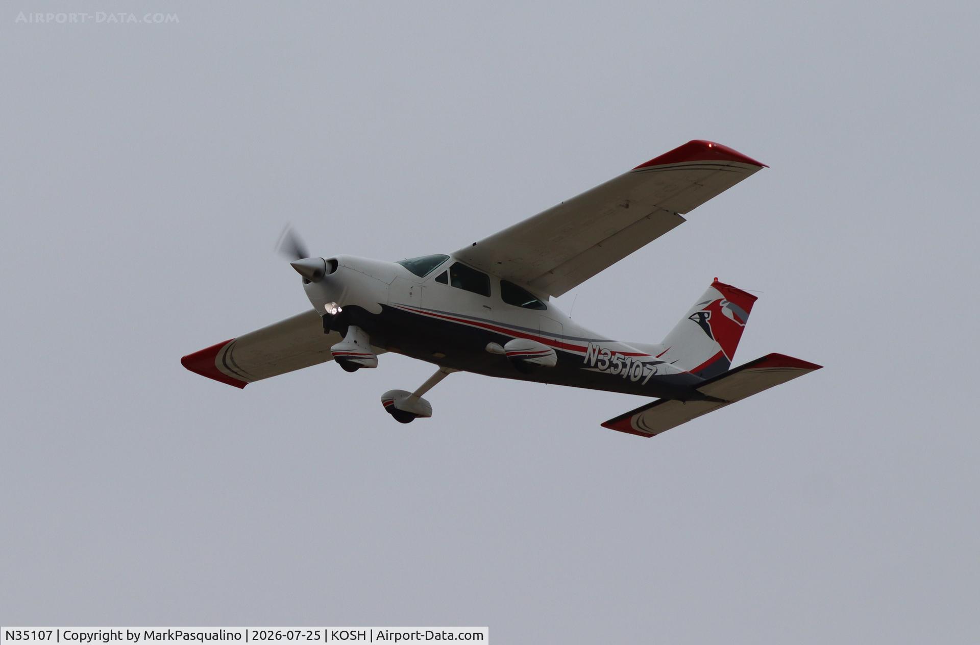 Aircraft N35107, 1974 Cessna 177B Cardinal, c/n 17702212, Cessna 177B, at KOSH, photo by MarkPasqualino