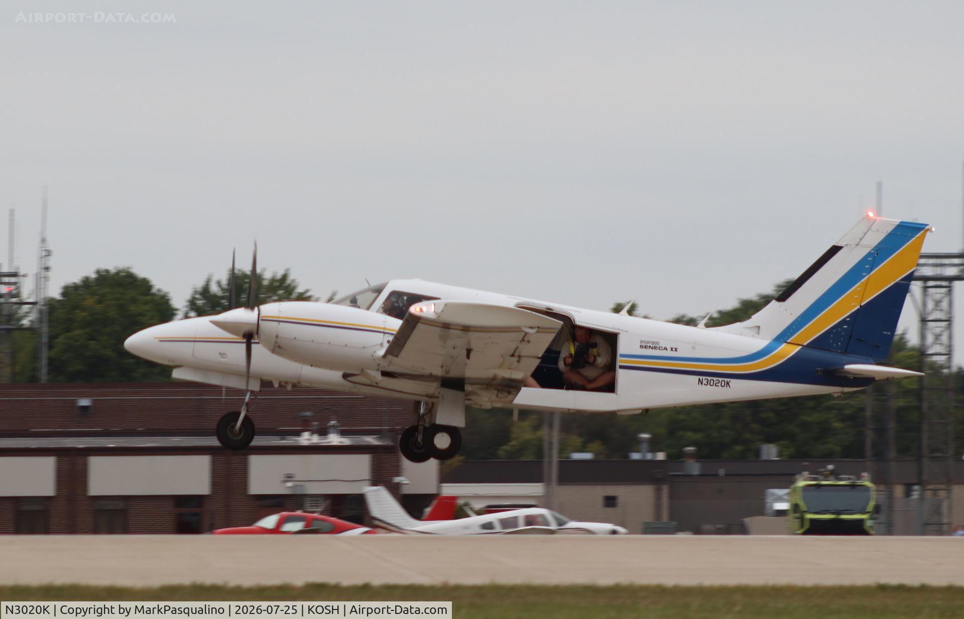 Aircraft N3020K, 1978 Piper PA-34-200T, c/n 34-7970099, Piper PA-34-200T, at KOSH, photo by MarkPasqualino
