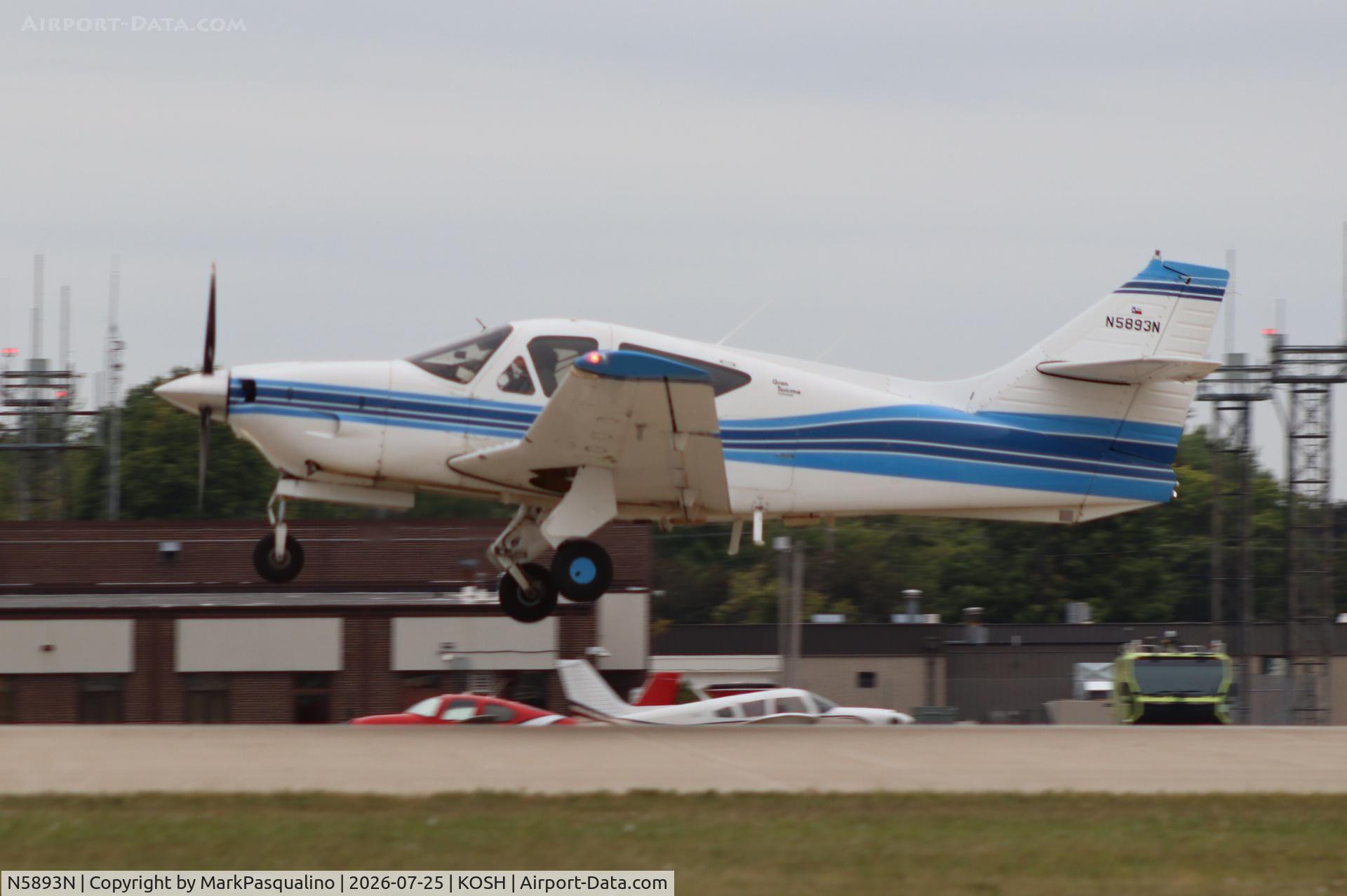 Aircraft N5893N, 1979 Rockwell International 114A Commander, c/n 14506, Rockwell 114A, at KOSH, photo by MarkPasqualino