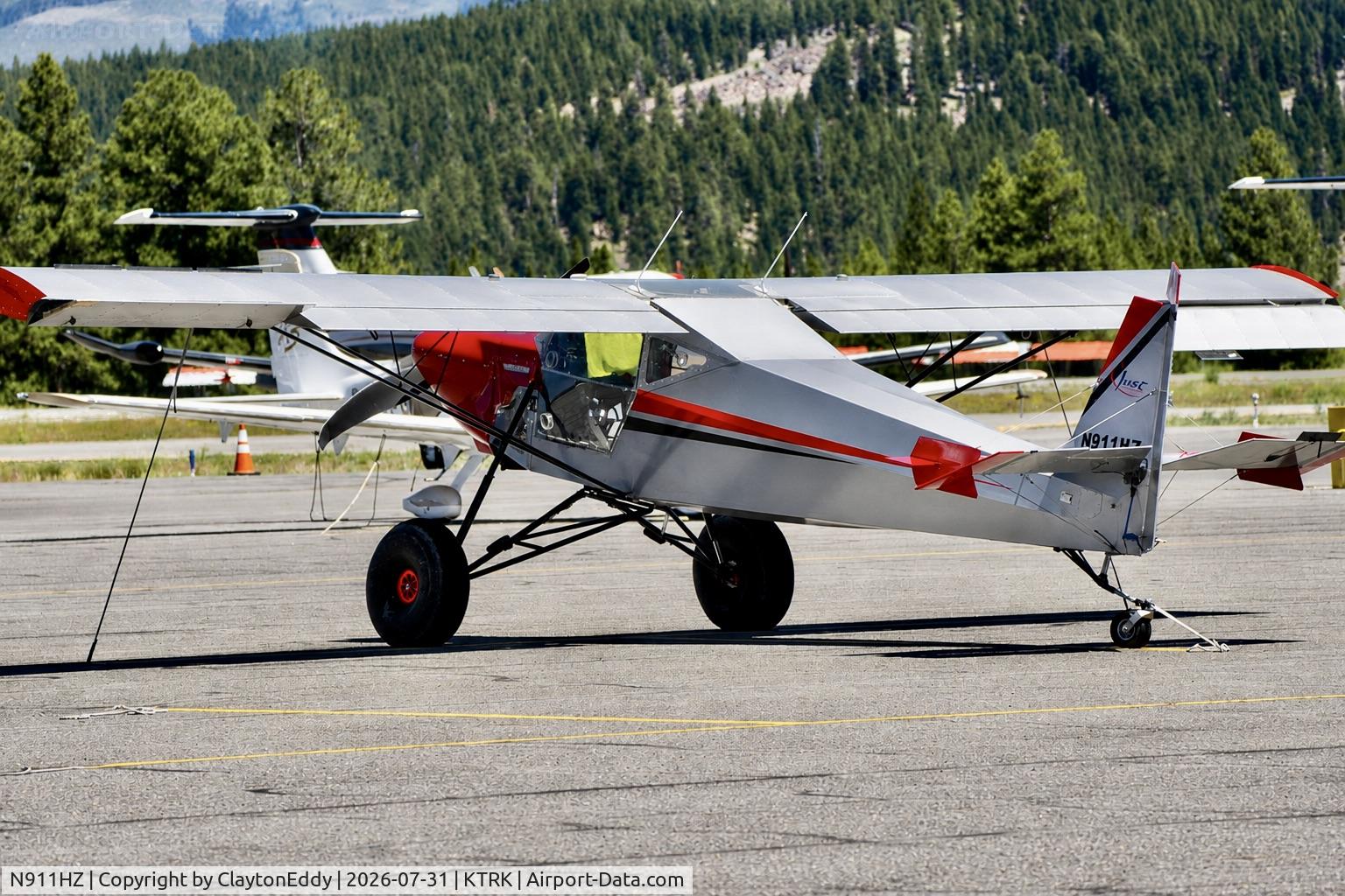 Aircraft N911HZ, 2019 Robert Simmons JA35 SUPERSTOL STRET, c/n JA523-07-18, Truckee Tahoe airport in California 2026., at KTRK, photo by ClaytonEddy