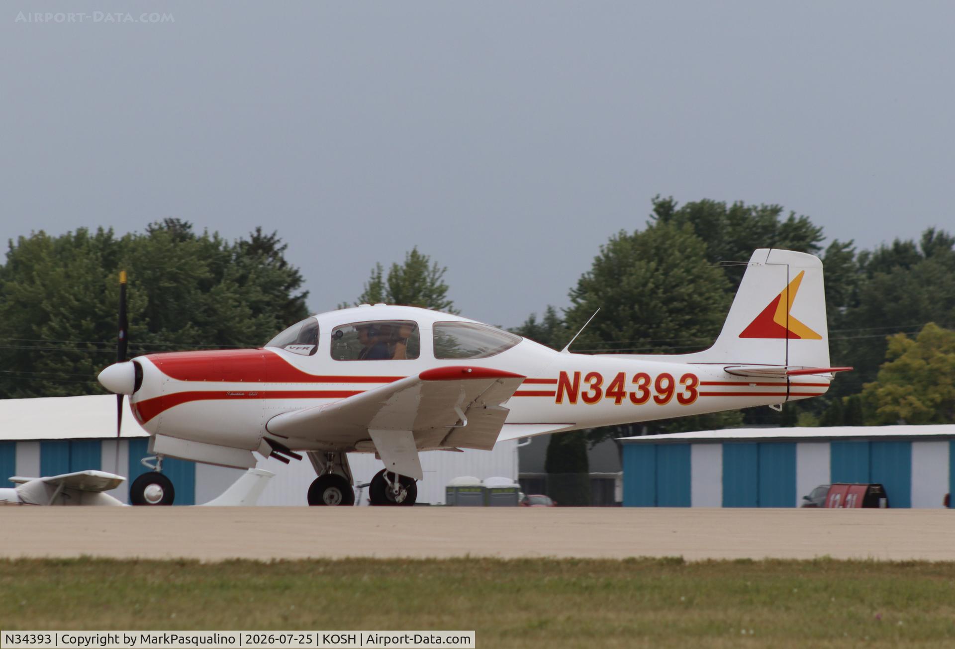 Aircraft N34393, 1962 Meyers Industries Inc 200B, c/n 275, Meyers 200B, at KOSH, photo by MarkPasqualino