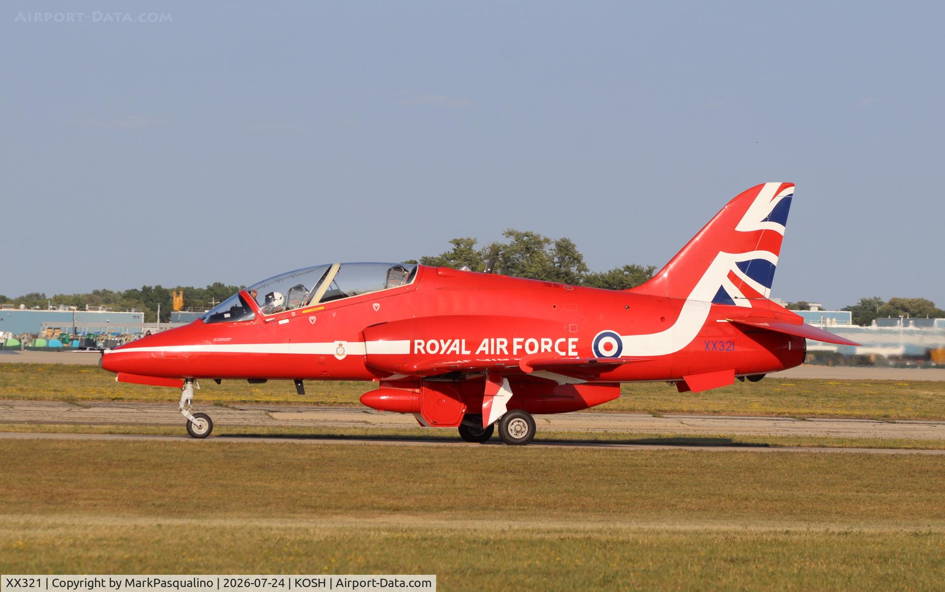 Aircraft XX321, 1980 Hawker Siddeley Hawk T.1A, c/n 164/312146, Hawker Siddeley T.1A, at KOSH, photo by MarkPasqualino