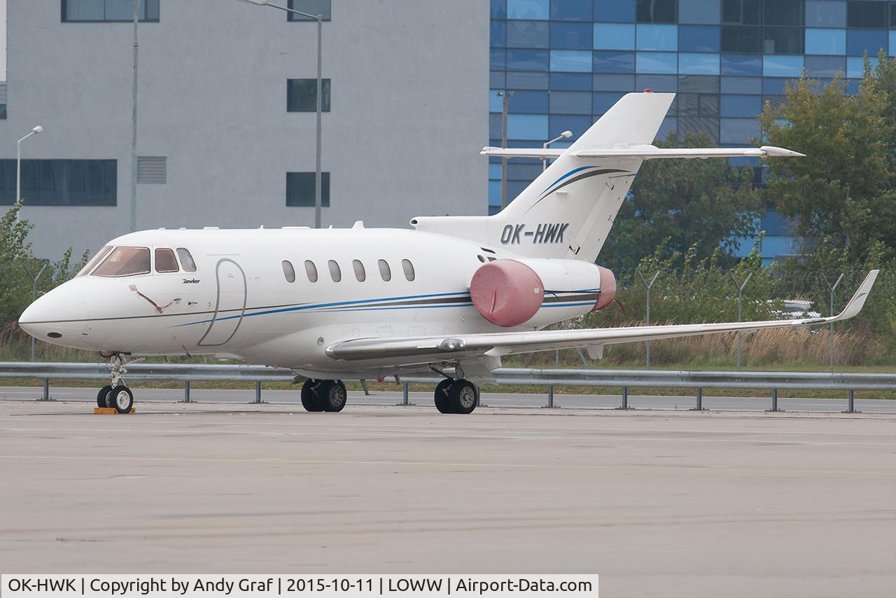 Aircraft OK-HWK, 2008 Gulfstream Aerospace GIV-X (G450), c/n 4121, Untitled Raytheon 900, at LOWW, photo by Andy Graf