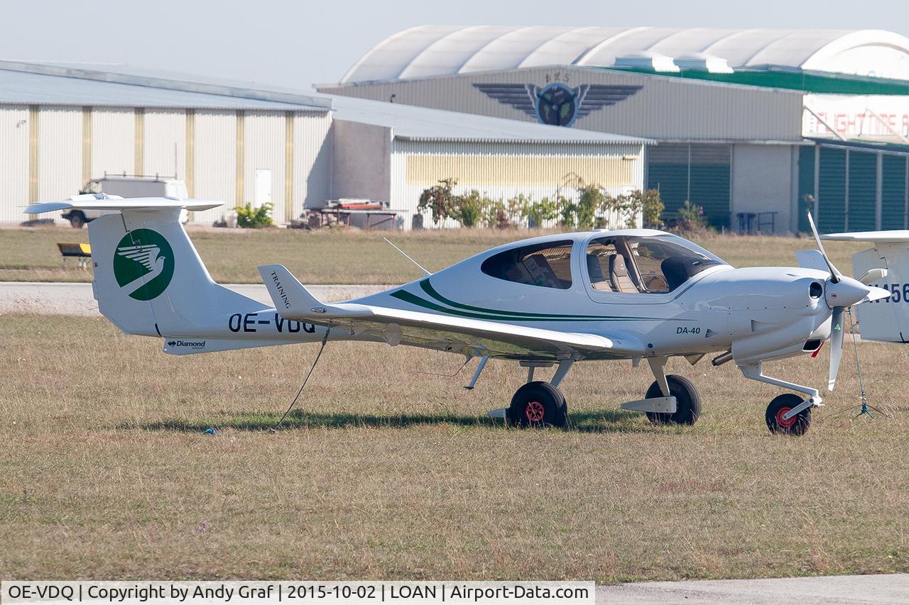 Aircraft OE-VDQ, 2015 Diamond DA-40 NG Diamond Star, c/n 40.N290, Untitled DA40, at LOAN, photo by Andy Graf