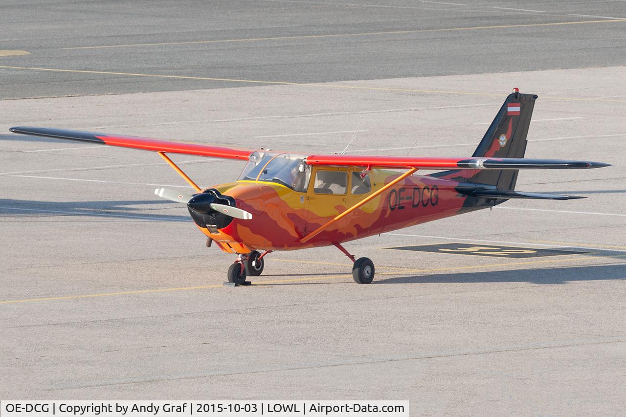 Aircraft OE-DCG, 1961 Cessna 175B Skylark, c/n 17556856, Untitled Cessna 175, at LOWL, photo by Andy Graf
