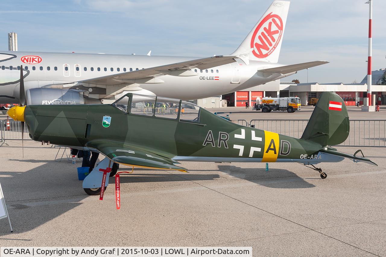 Aircraft OE-ARA, Arado AR-96BN, c/n KR002, Untitled Arado AR96BN, at LOWL, photo by Andy Graf