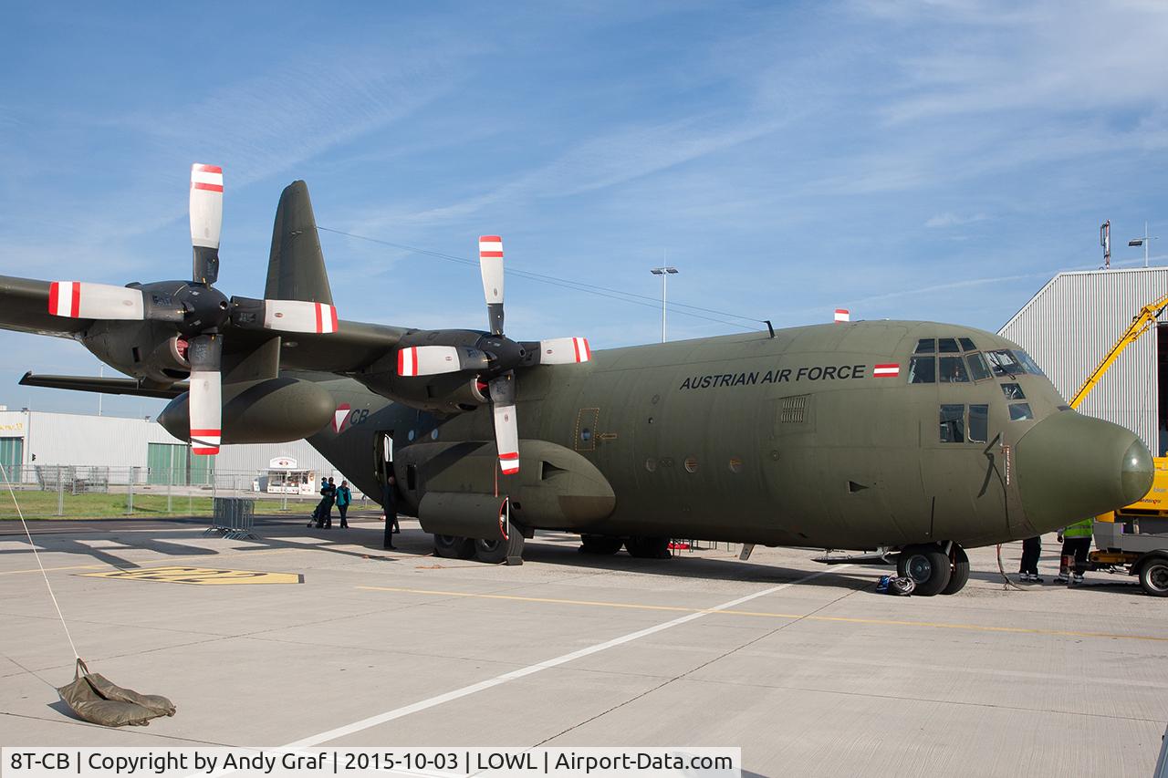 Aircraft 8T-CB, 1967 Lockheed C-130K Hercules C.1, c/n 382-4256, Austrian Airforce C130, at LOWL, photo by Andy Graf
