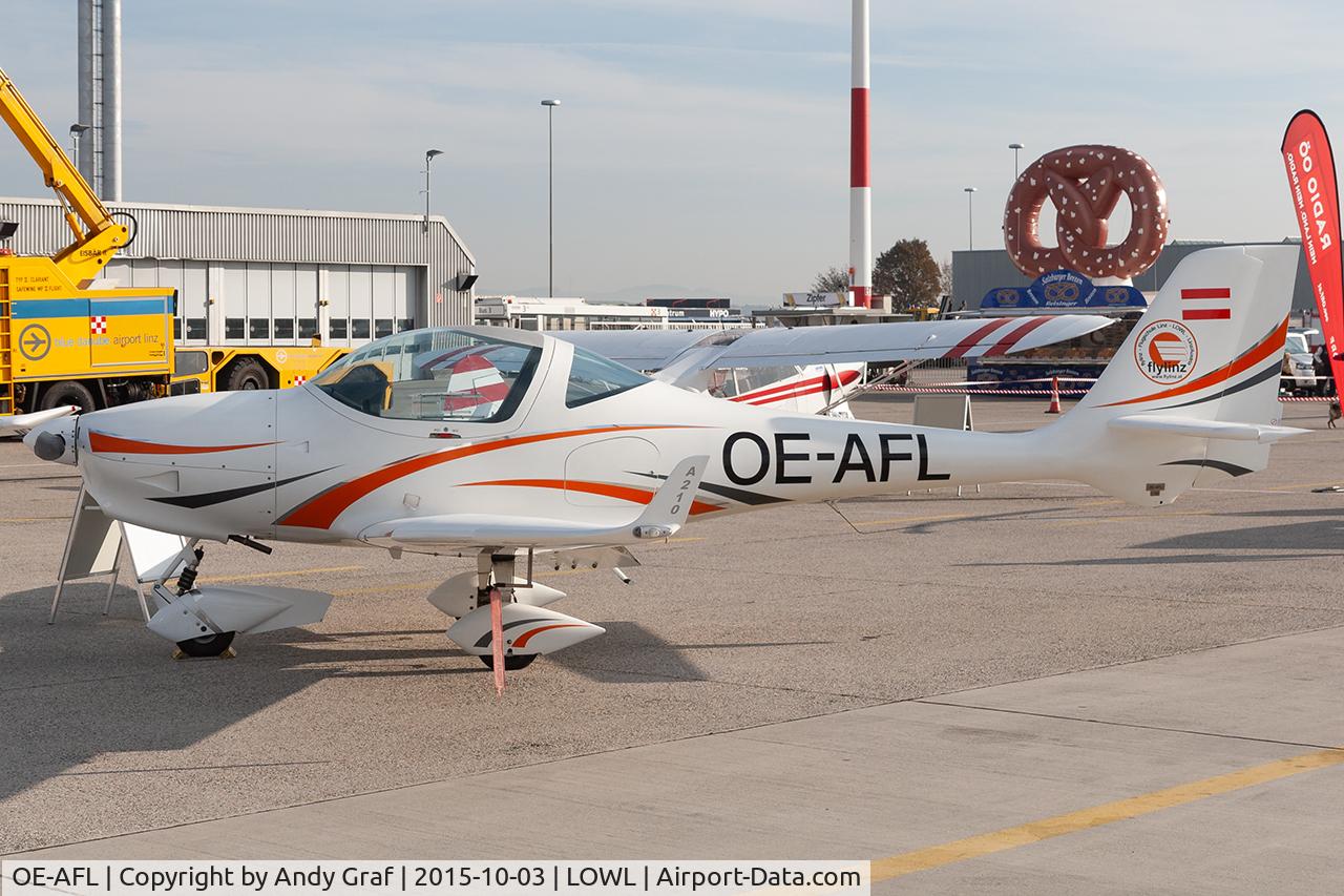 Aircraft OE-AFL, Aquila A210 (AT01), c/n AT01-155, Untitled Aquila A210, at LOWL, photo by Andy Graf