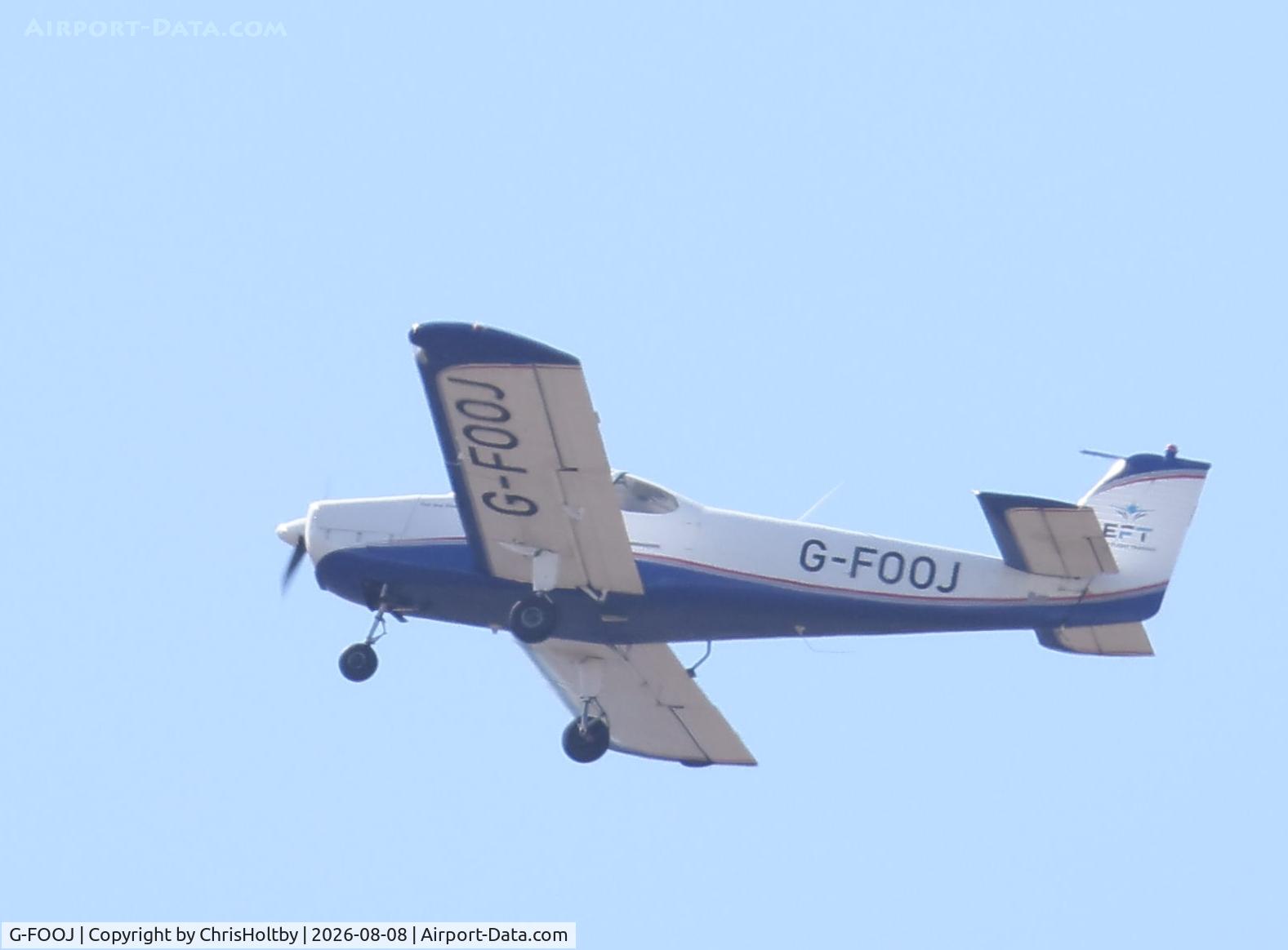 Aircraft G-FOOJ, 1971 Fuji Heavy Industries Aero Subaru FA-200-160, c/n FA200-165, Over High Salvington, West Sussex, photo by ChrisHoltby