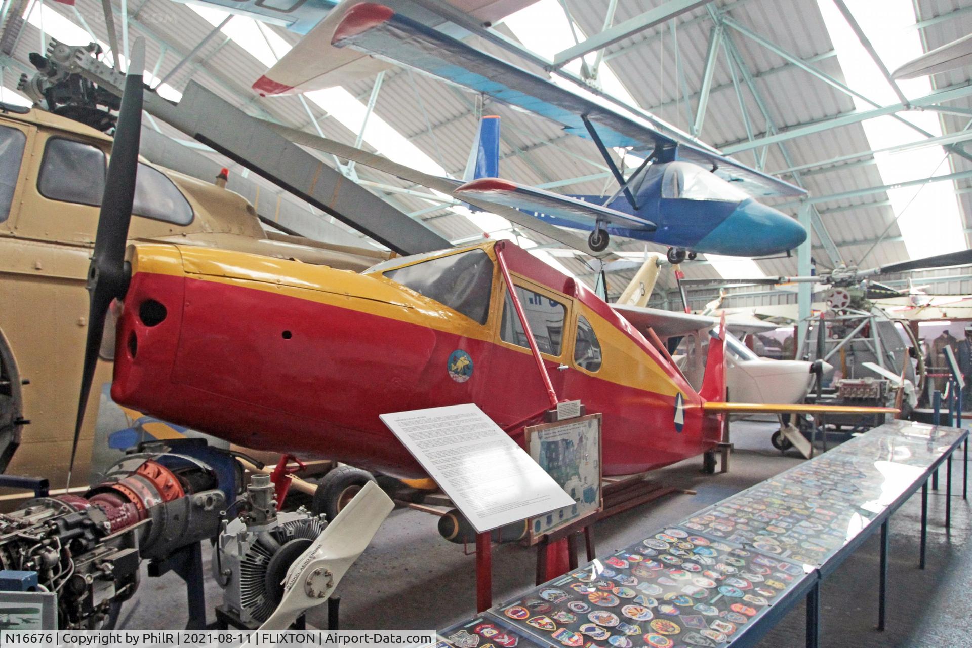 Aircraft N16676, 1936 Fairchild 24 C8F, c/n 3101, NC16676 1936 Fairchild F.24 C8-F Norfolk & Suffolk Aviation Museum Flixton, at FLIXTON, photo by PhilR