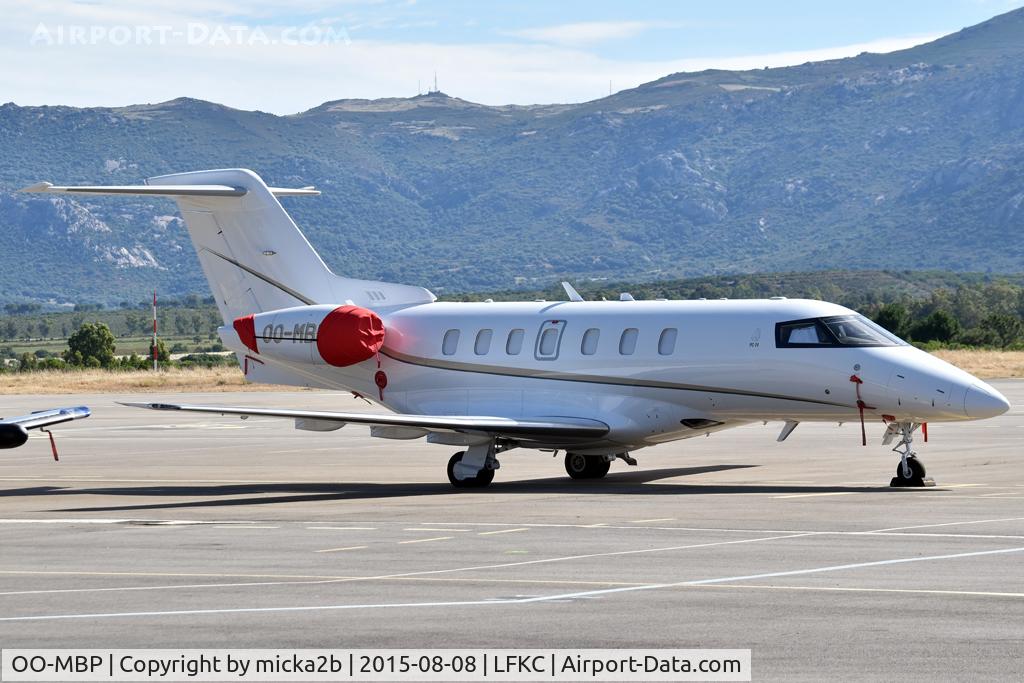 Aircraft OO-MBP, 2020 Pilatus PC-24, c/n 182, Parked, at LFKC, photo by micka2b