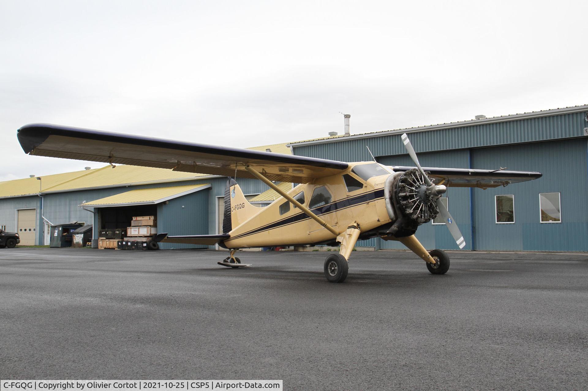 Aircraft C-FGQG, 1950 De Havilland Canada DHC-2 Beaver Mk.1, c/n 82, 2021, at CSP5, photo by Olivier Cortot