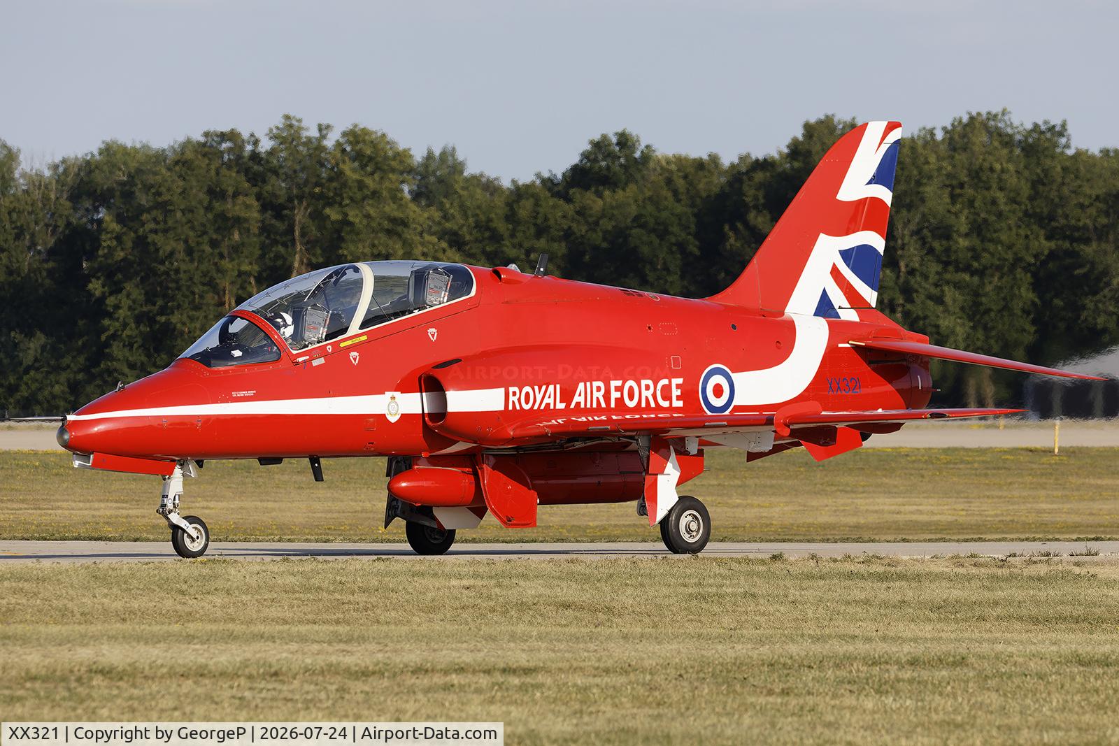 Aircraft XX321, 1980 Hawker Siddeley Hawk T.1A, c/n 164/312146, Airventure 2026., photo by GeorgeP