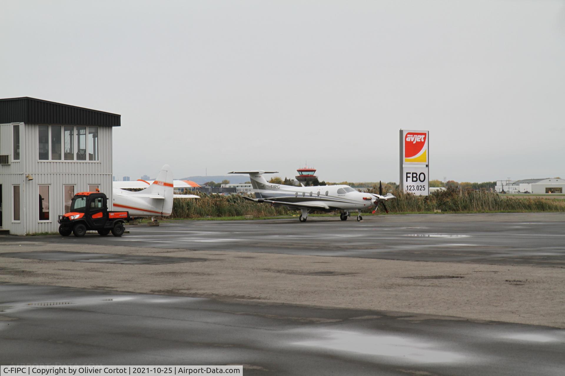 Aircraft C-FIPC, 2015 Pilatus PC-12/47E, c/n 1528, 2021, photo by Olivier Cortot