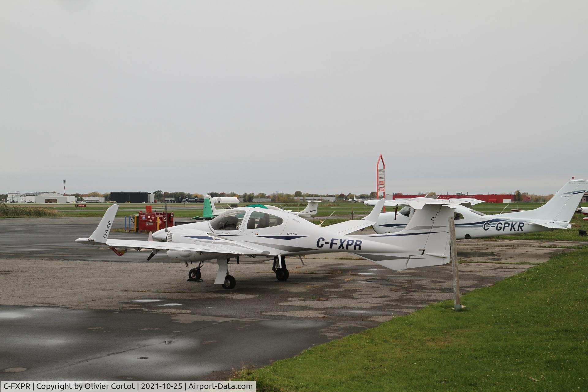 Aircraft C-FXPR, 2007 Diamond DA 42, c/n 42.AC038, 2021, photo by Olivier Cortot
