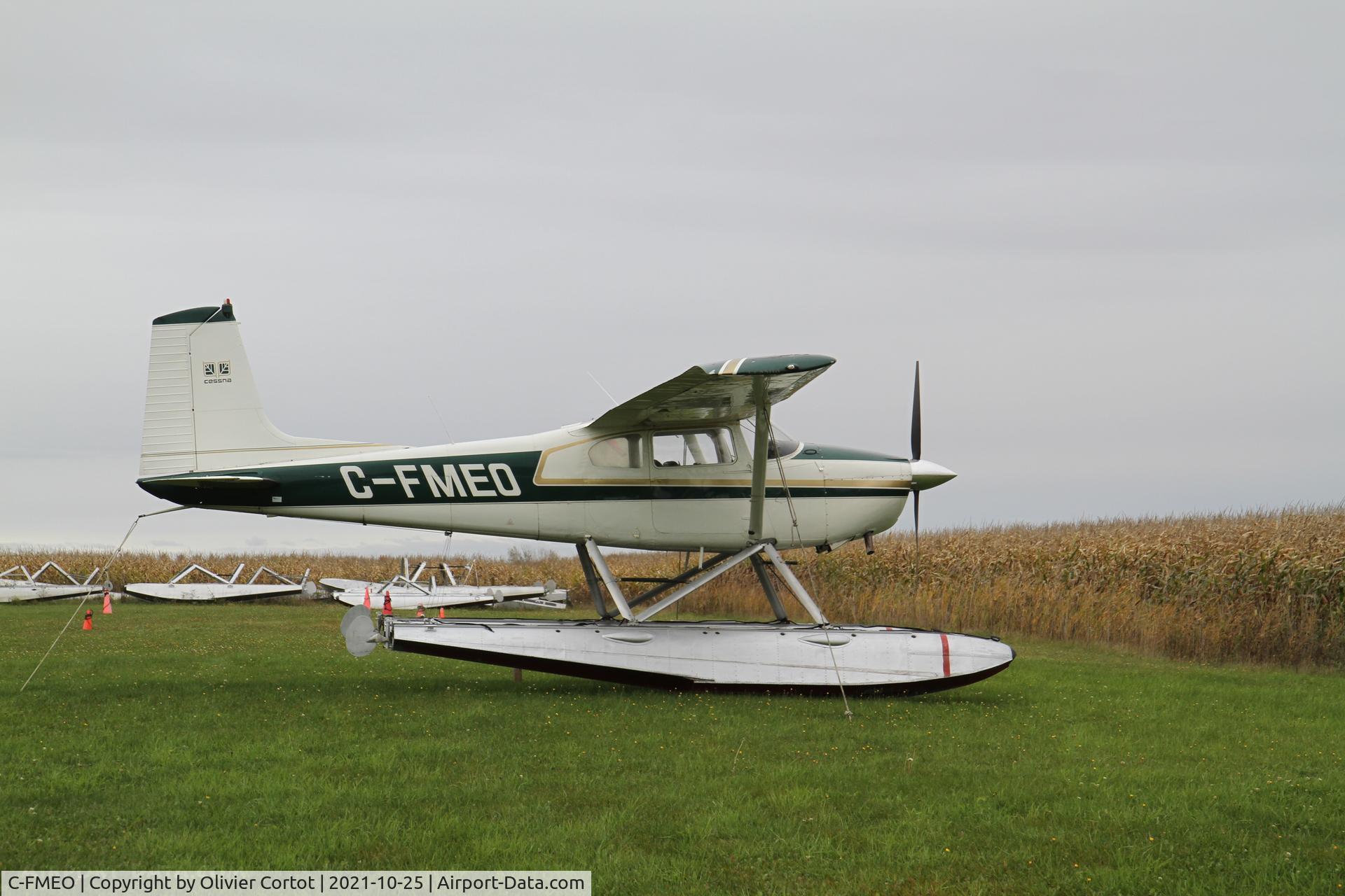 Aircraft C-FMEO, 1960 Cessna 180C, c/n 50791, 2021, photo by Olivier Cortot