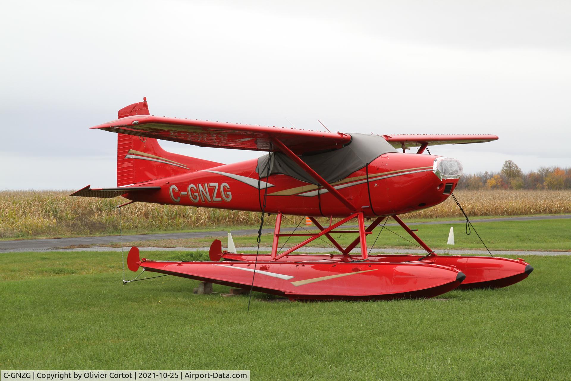 Aircraft C-GNZG, 1978 Cessna 180K Skywagon, c/n 18052961, 2021, photo by Olivier Cortot