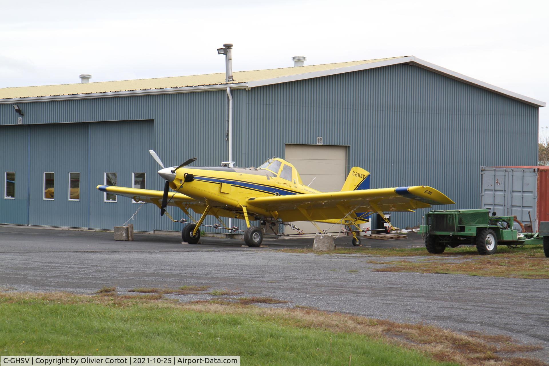 Aircraft C-GHSV, 1977 Beech C23 Sundowner 180 Sundowner 180, c/n M-1909, 2021, photo by Olivier Cortot