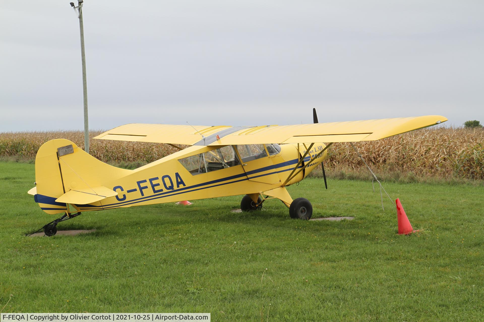 Aircraft F-FEQA, 1958 Champion 7EC, c/n 7EC-391, 2021, photo by Olivier Cortot