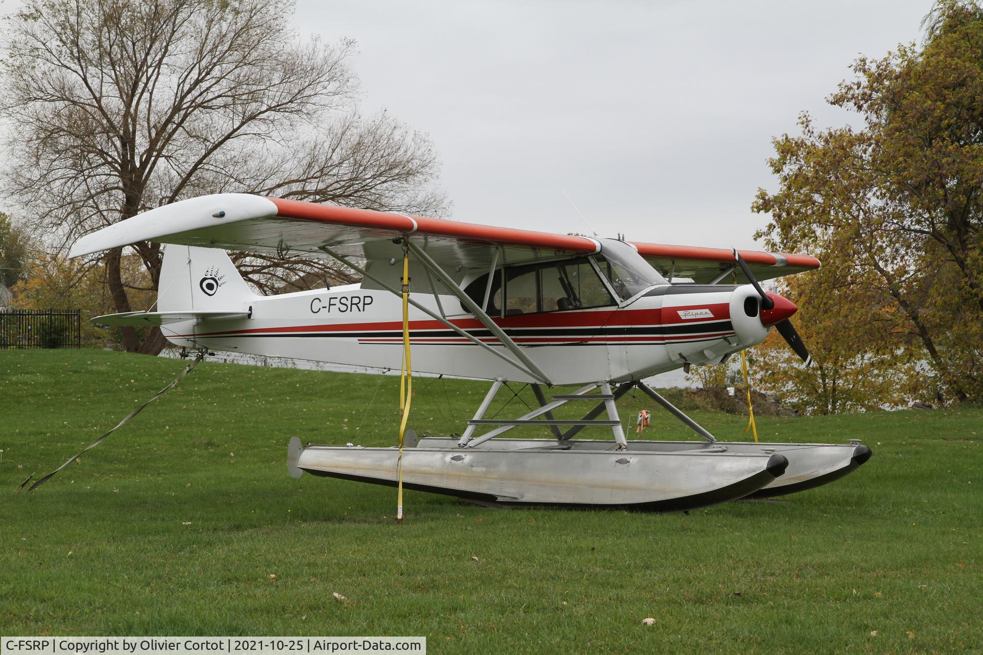 Aircraft C-FSRP, 1962 Piper PA-18 Super Cub, c/n 18-7395, 2021, photo by Olivier Cortot