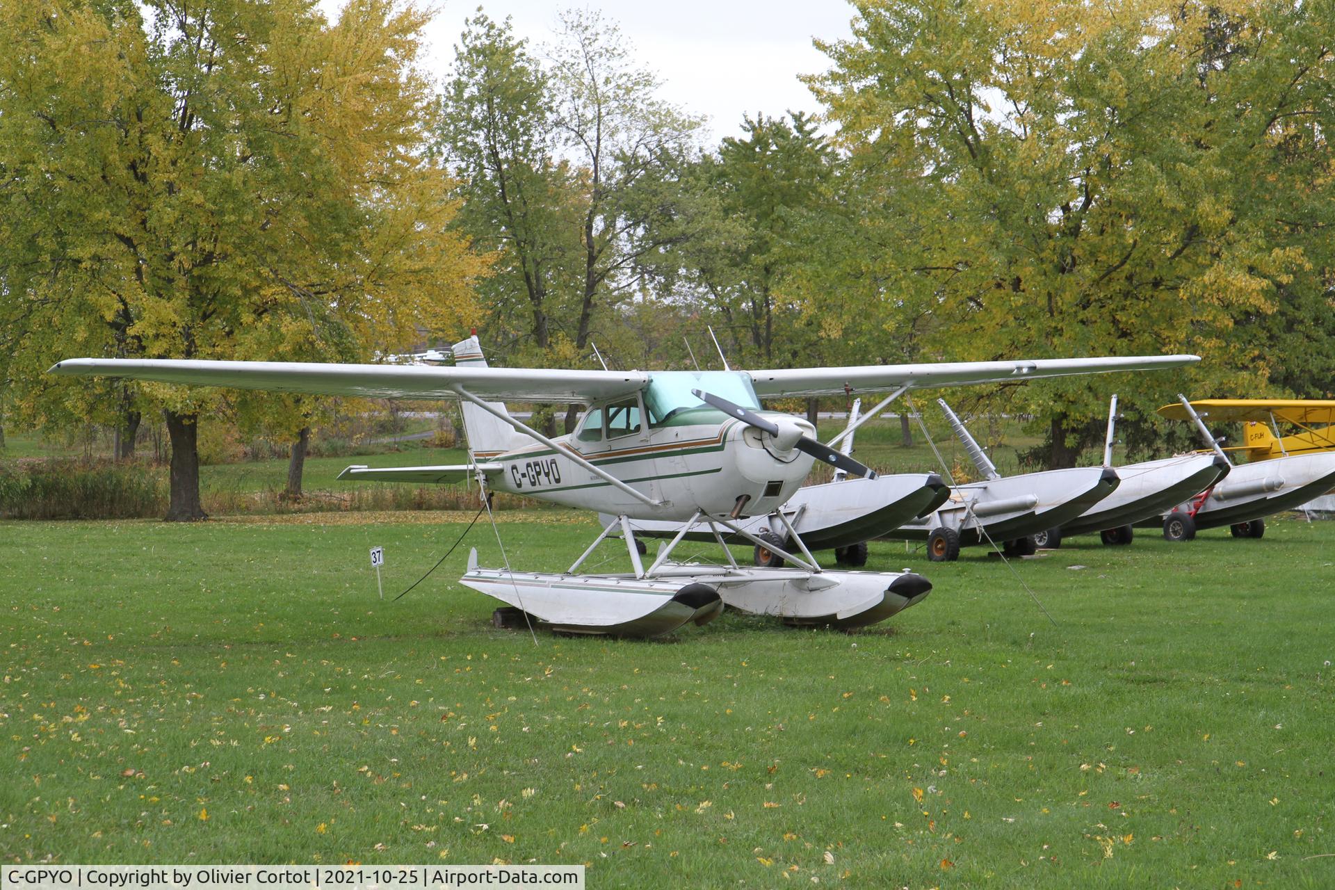 Aircraft C-GPYO, 1968 Cessna 172I, c/n 17256739, 2021, photo by Olivier Cortot