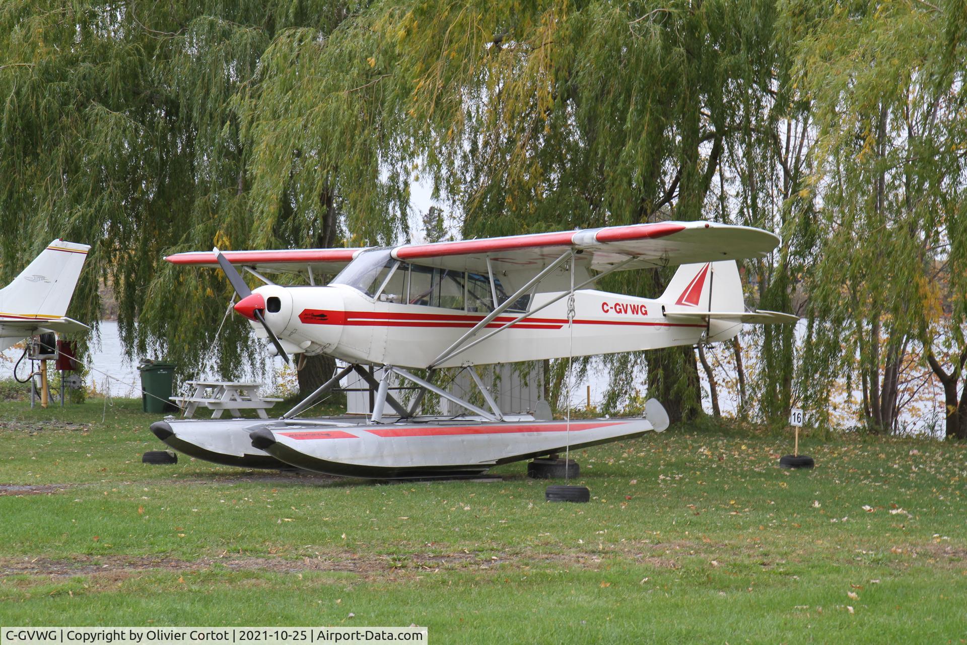 Aircraft C-GVWG, 1954 Piper PA-18-135 Super Cub, c/n 18 3947, 2021, photo by Olivier Cortot