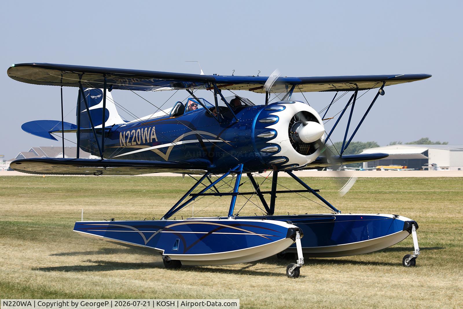 Aircraft N220WA, 2023 Waco YMF-F5C, c/n F5C-8F162, Airventure 2026., at KOSH, photo by GeorgeP