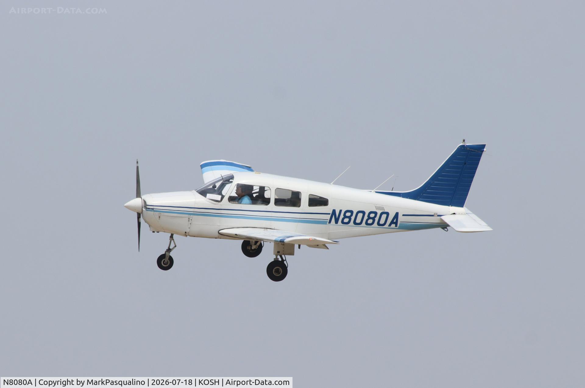 Aircraft N8080A, 1979 Piper PA-28-161, c/n 28-8016051, Piper PA-28-161, at KOSH, photo by MarkPasqualino