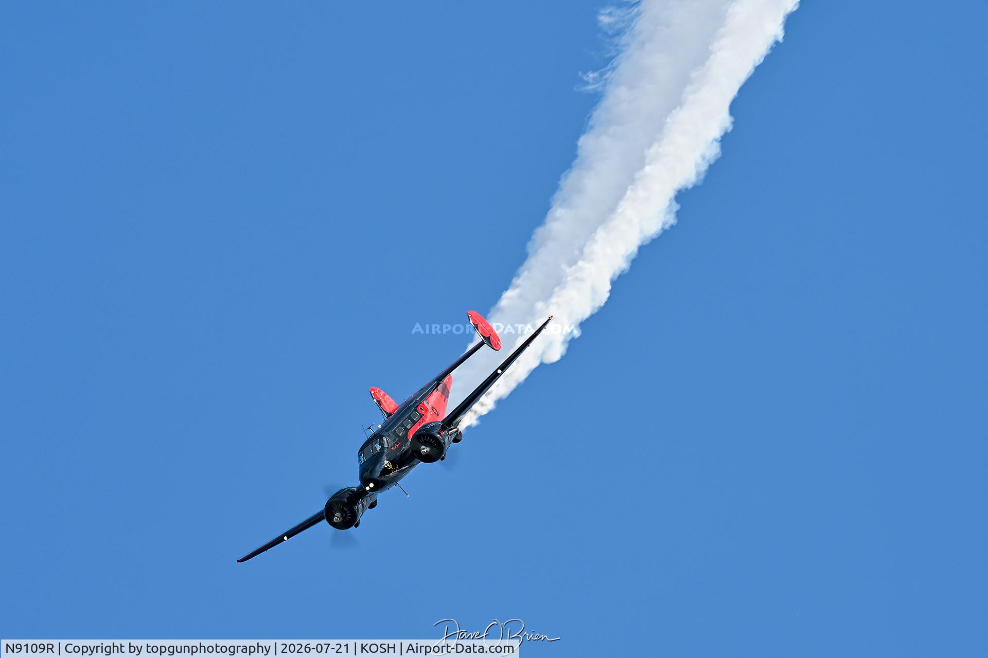 Aircraft N9109R, 1943 Beech C18S (AT-7C), c/n 4383 (5676), Magic Moonlight flown by Bobby Younkin, at KOSH, photo by topgunphotography