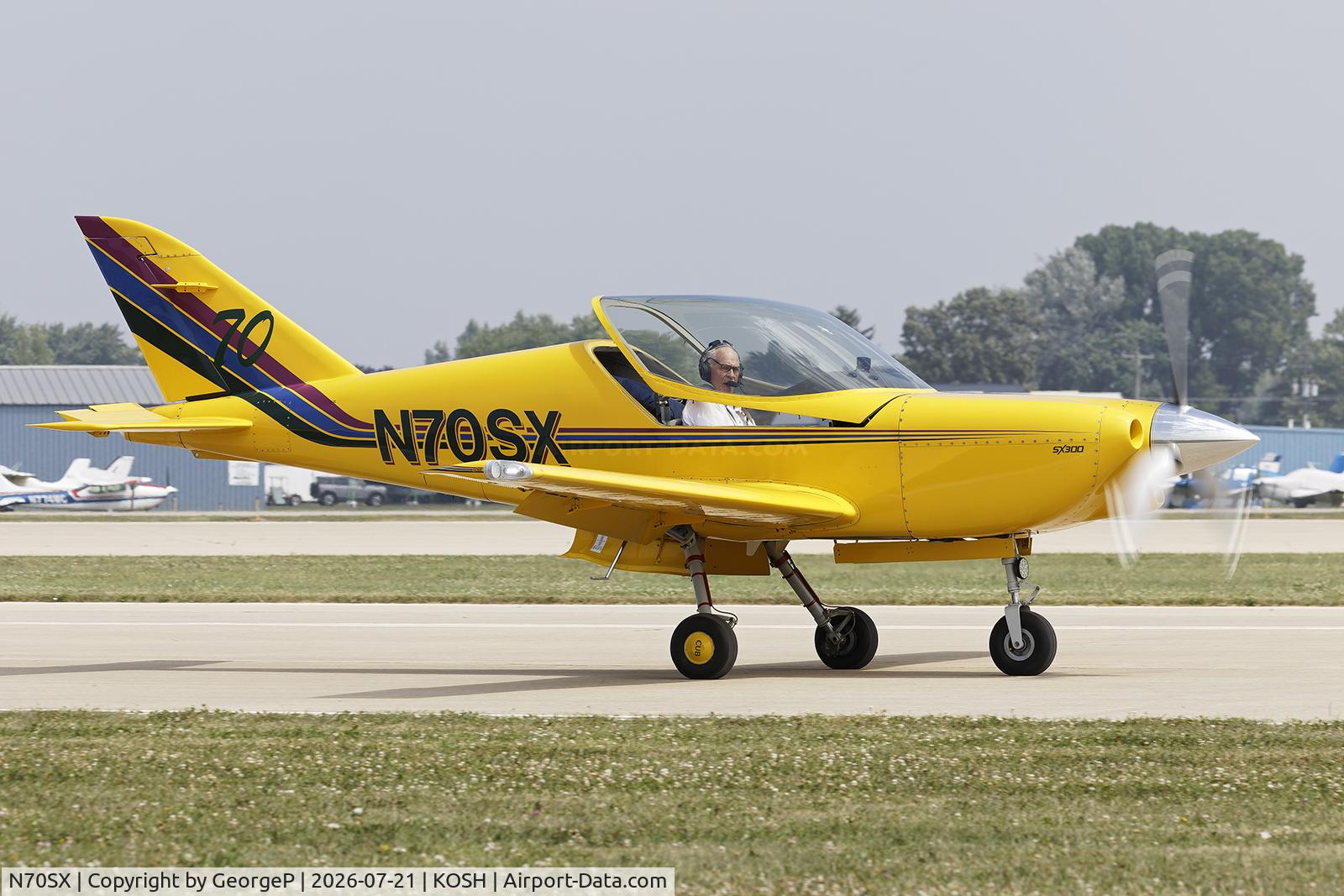 Aircraft N70SX, 1999 Swearingen SX-300, c/n 70, Airventure 2026., at KOSH, photo by GeorgeP