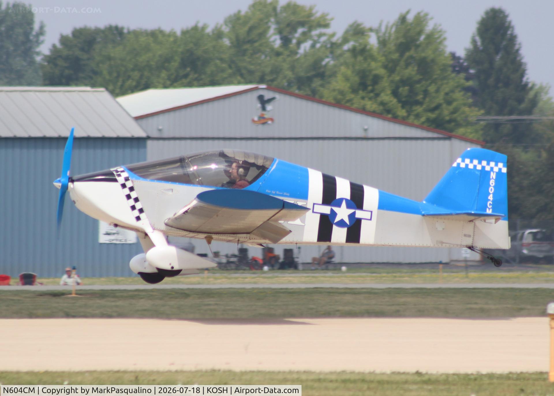Aircraft N604CM, 2012 Sonex Sonex, c/n 1374, Sonex, at KOSH, photo by MarkPasqualino