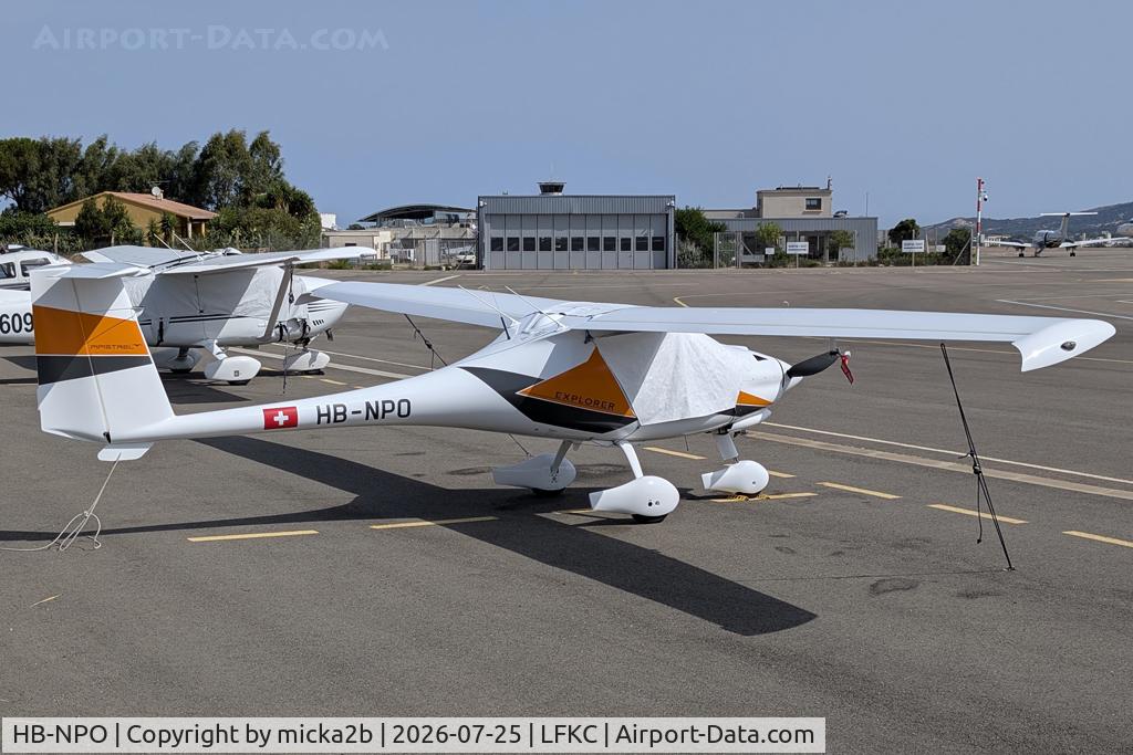 Aircraft HB-NPO, 2025 Pipistrel Virus SW121A Explorer, c/n VSW121A0179, Parked, at LFKC, photo by micka2b