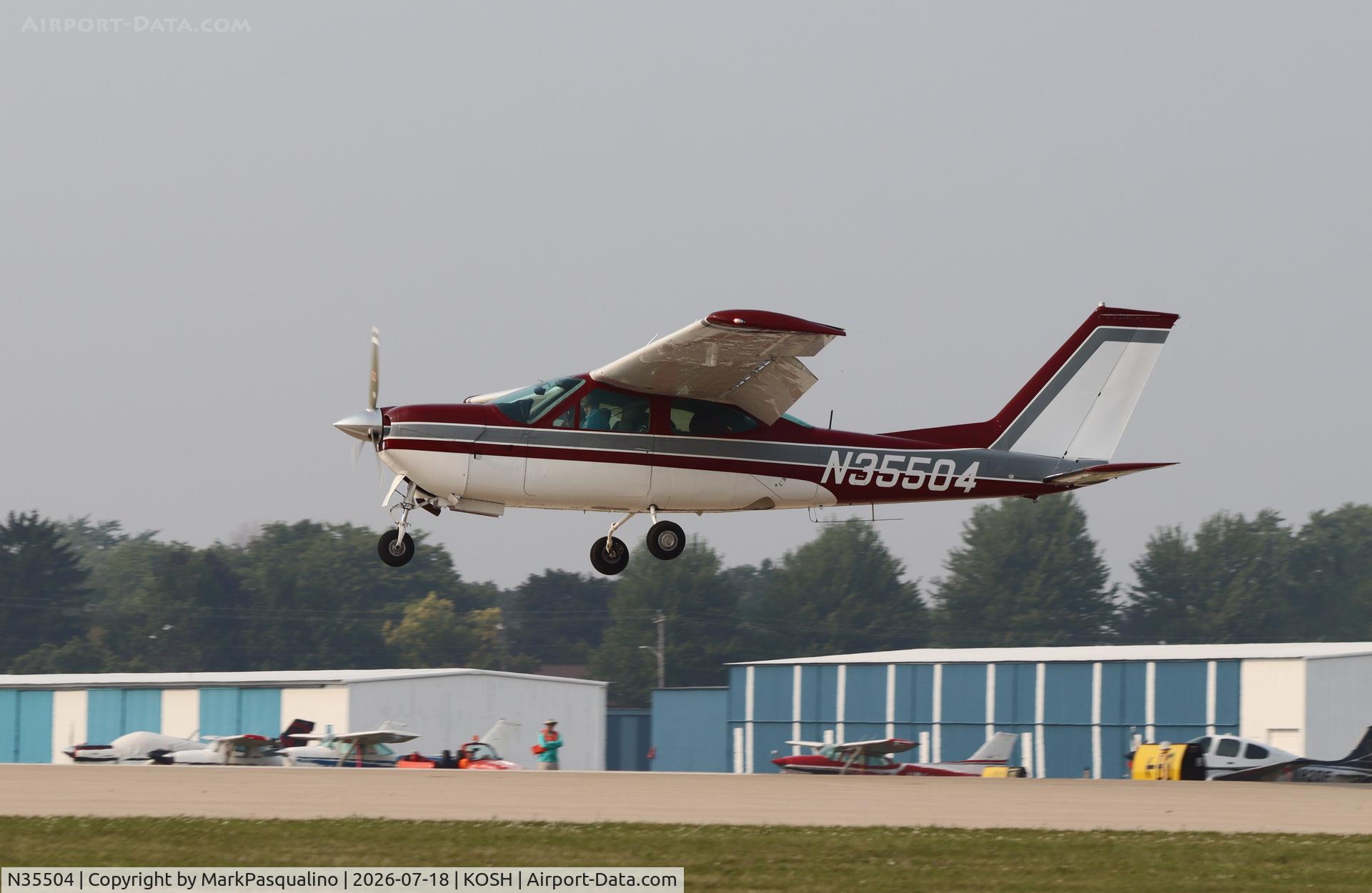 Aircraft N35504, 1976 Cessna 177RG Cardinal, c/n 177RG1051, Cessna 177RG, at KOSH, photo by MarkPasqualino