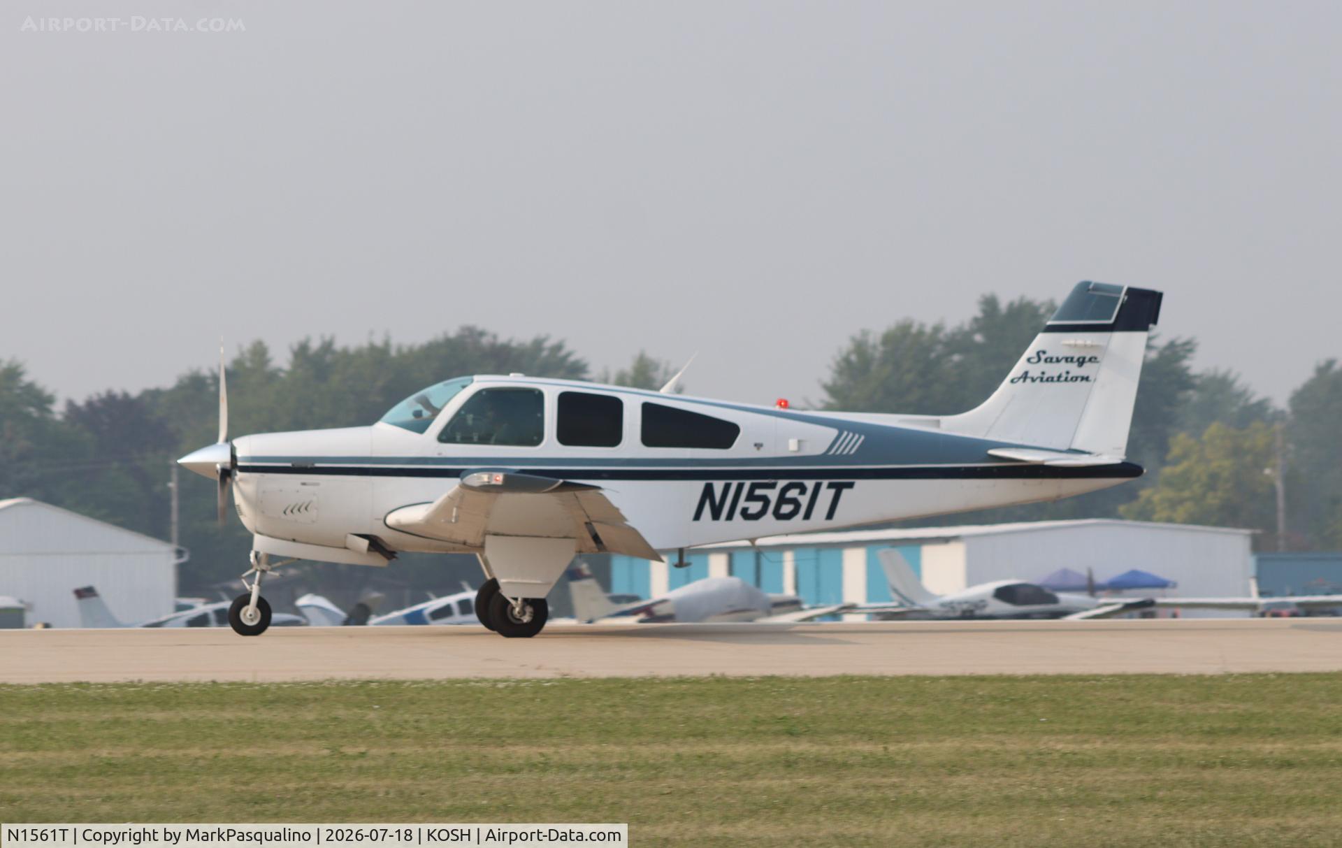 Aircraft N1561T, 1994 Beech F33A Bonanza, c/n CE-1777, Beech F33A, at KOSH, photo by MarkPasqualino