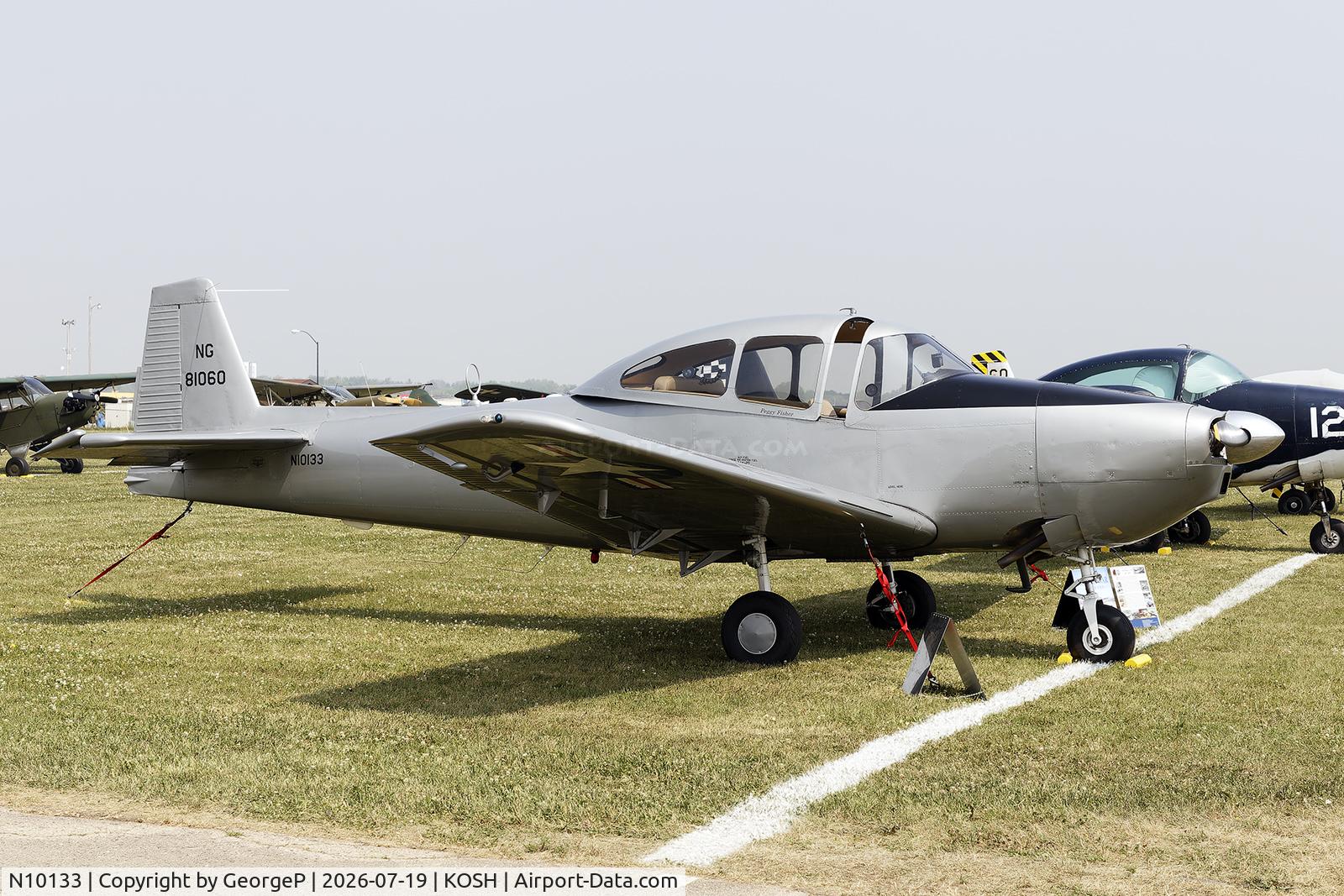 Aircraft N10133, 1948 Ryan Navion L-17B, c/n NAV-4-1766, Airventure 2026., at KOSH, photo by GeorgeP