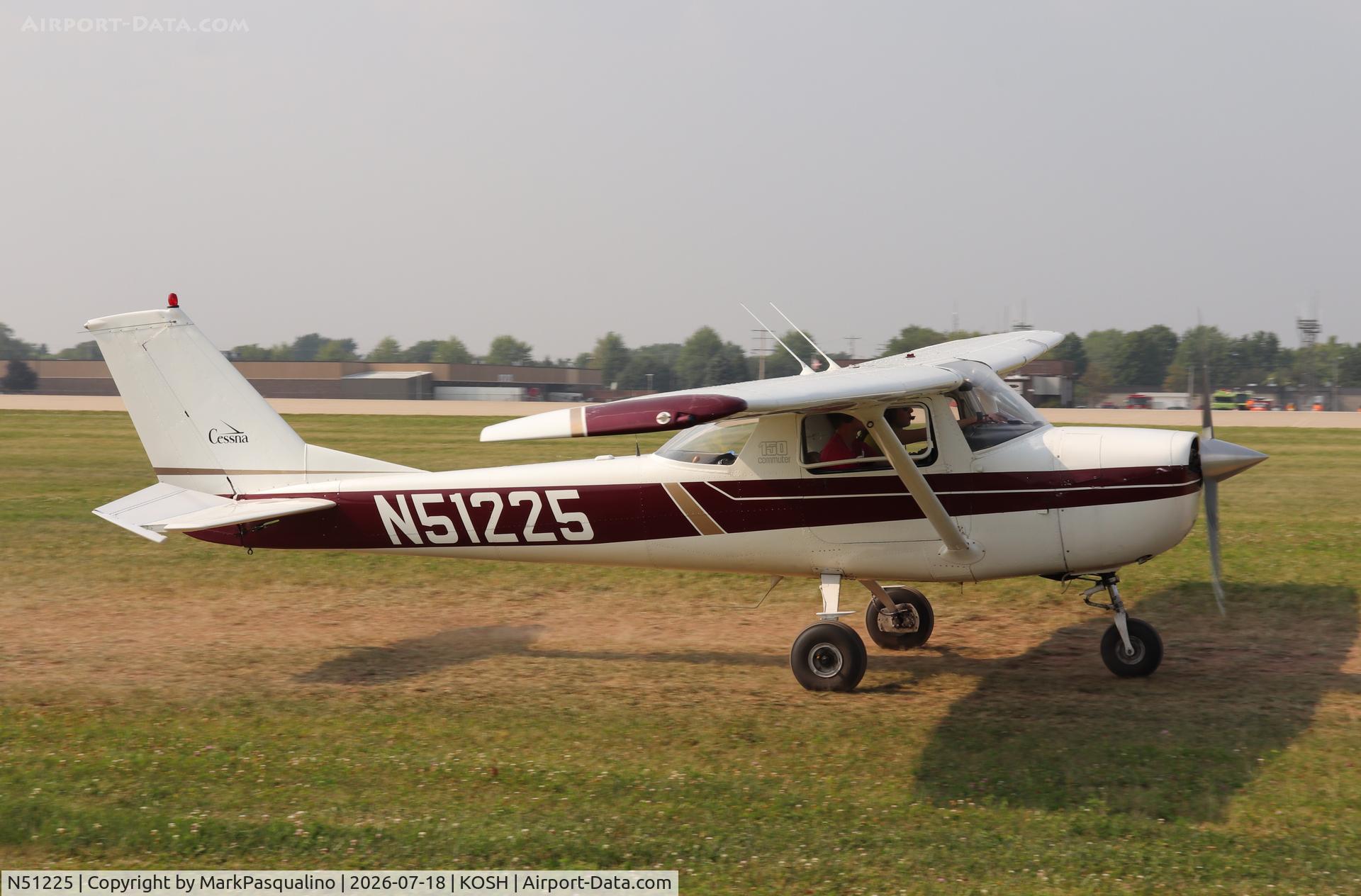 Aircraft N51225, 1968 Cessna 150J, c/n 15069850, Cessna 150J, at KOSH, photo by MarkPasqualino