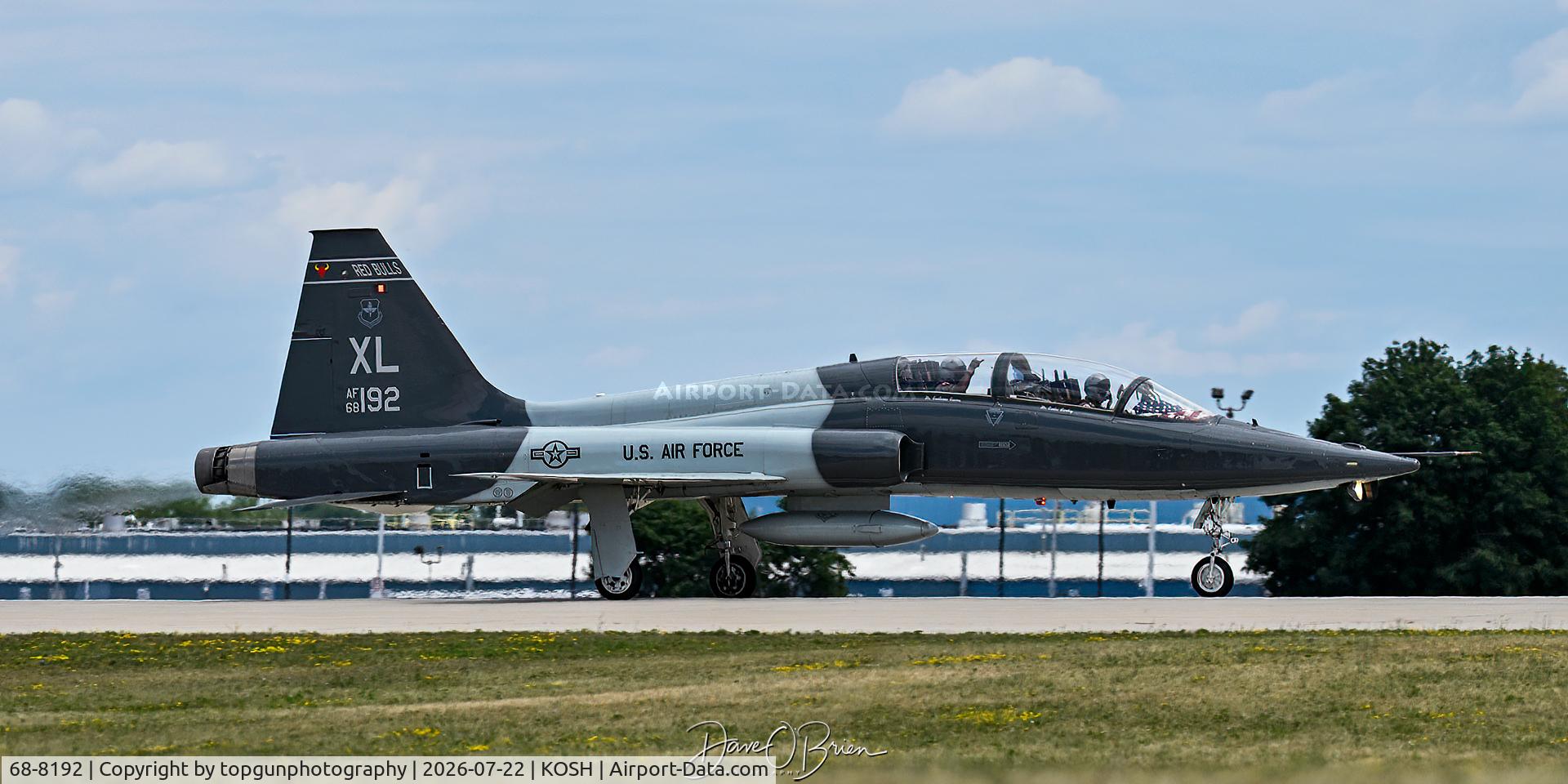 Aircraft 68-8192, 1968 Northrop T-38C Talon, c/n T.6197, MAFIA1 87th FTS Laughlin AFB, TX, at KOSH, photo by topgunphotography