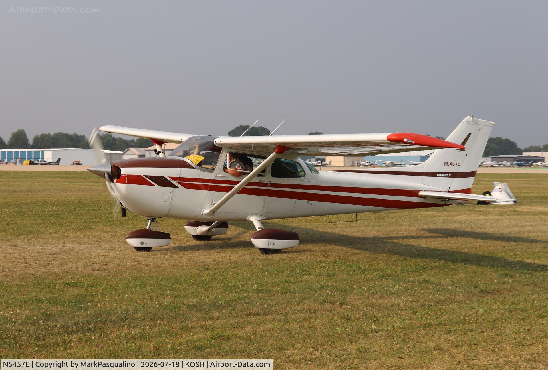 Aircraft N5457E, 1978 Cessna 172N, c/n 17271873, Cessna 172N, at KOSH, photo by MarkPasqualino