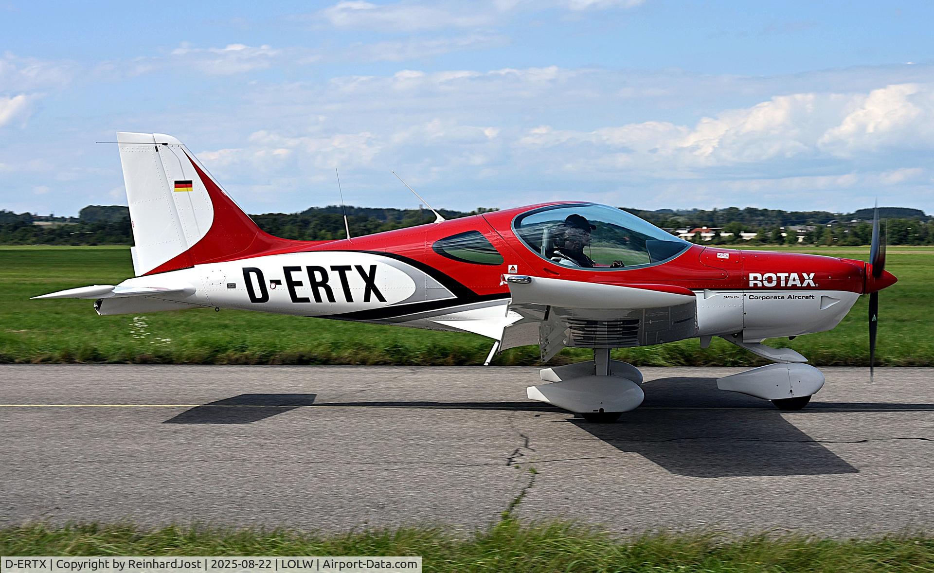 Aircraft D-ERTX, BRM Aero Bristell B23, c/n 032-2022, Rotax Corporate Aircraft during the Rotax Days 2025 at Wels, Austria, at LOLW, photo by ReinhardJost
