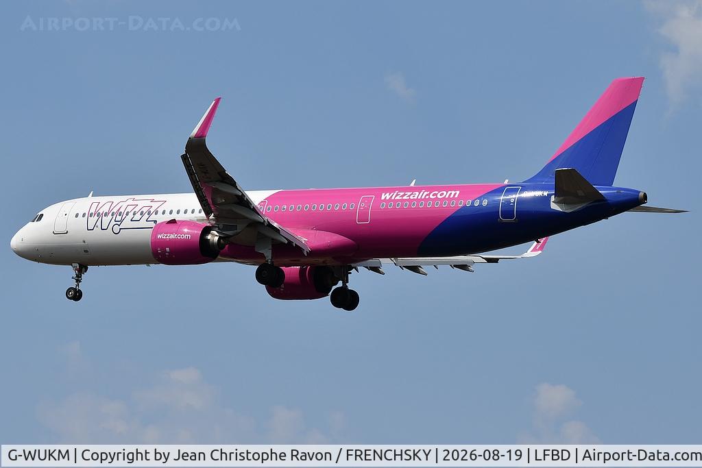 Aircraft G-WUKM, 2021 Airbus A321-271NX, c/n 10283, London (LTN) Bordeaux (BOD) W95415, at LFBD, photo by Jean Christophe Ravon / FRENCHSKY