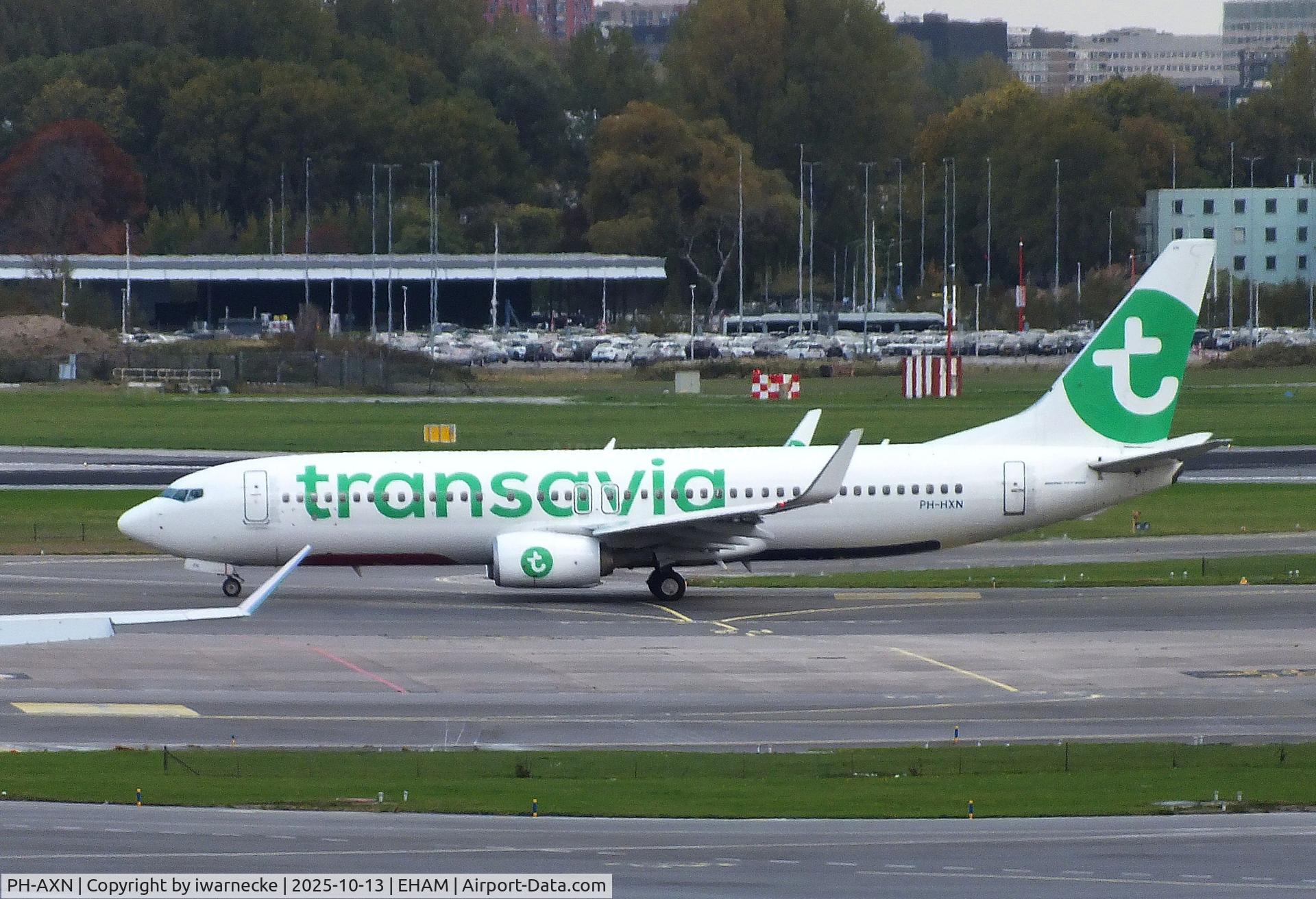 Aircraft PH-AXN, 2025 Airbus A321- 252NX, c/n 12997, Airbus A321-252NX of transavia at Amsterdam Schiphol airport, at EHAM, photo by iwarnecke