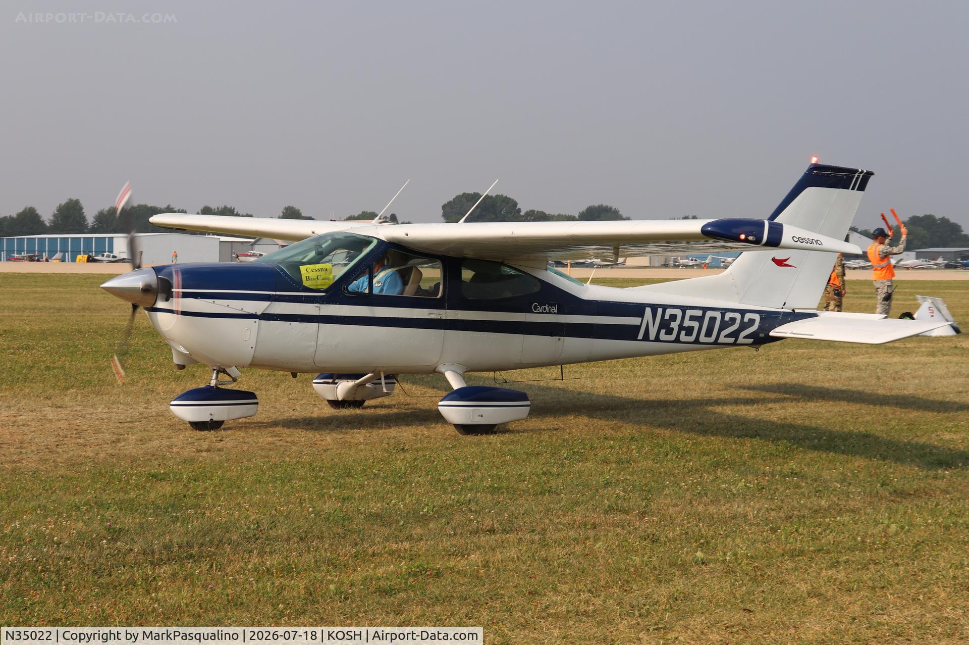 Aircraft N35022, 1974 Cessna 177B Cardinal, c/n 17702161, Cessna 177B, at KOSH, photo by MarkPasqualino